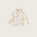 Juniors Unicorn Print Long Sleeve Shirt and Pyjama Set-Pyjama Sets-thumbnail-1
