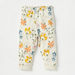 Juniors Floral Print Long Sleeves T-shirt and Pyjama Set-Pyjama Sets-thumbnailMobile-2
