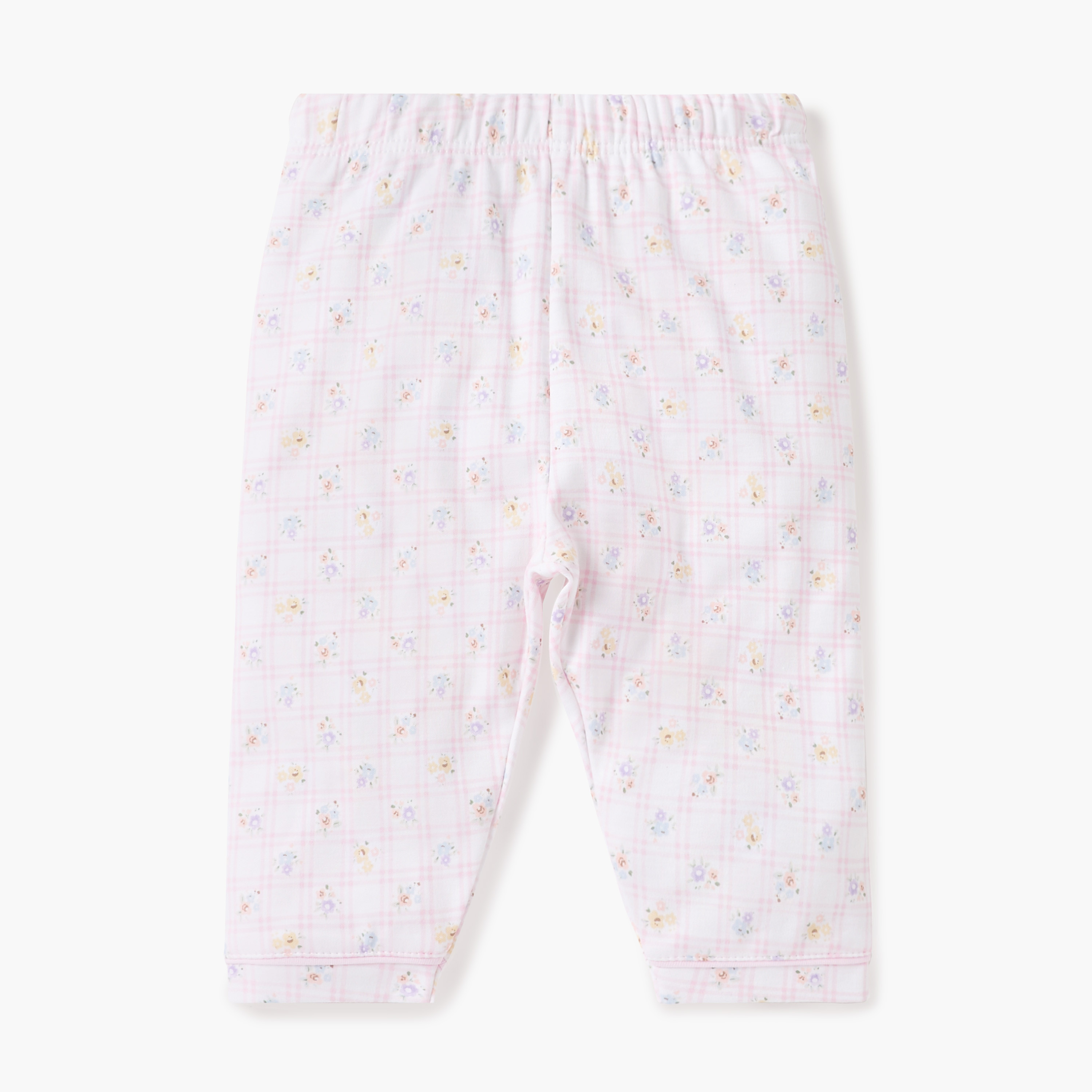Juniors Floral Print Shirt and Pyjama Set-baby-girls-clothing-nightwear-pyjamasets-image-3