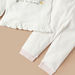 Juniors Floral Applique Detail T-shirt and Pyjama Set-Pyjama Sets-thumbnailMobile-4