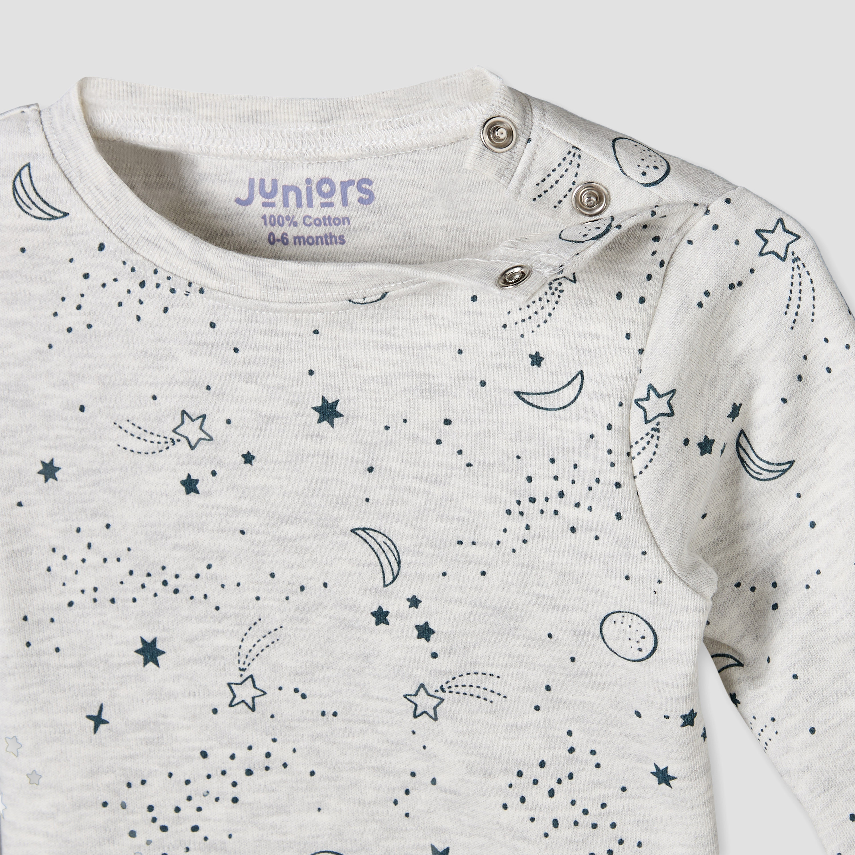 طقم بيجاما قطن برقبة مستديرة وأكمام طويلة وطبعات من جونيورز-baby-boys-clothing-nightwear-pyjamasets-image-6