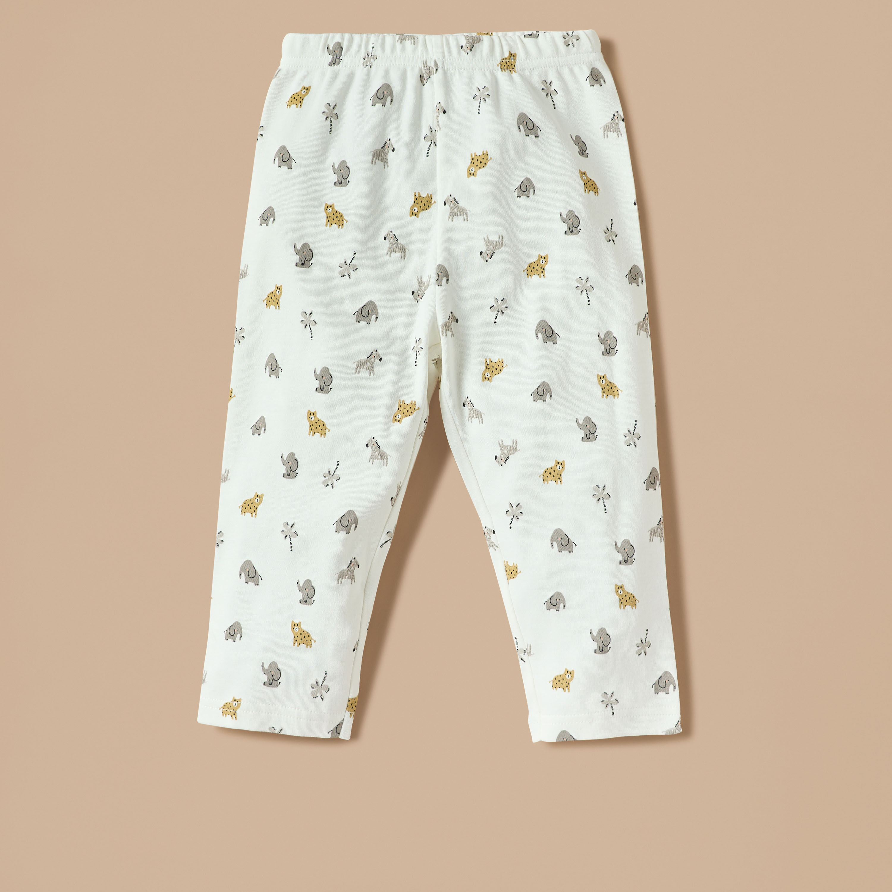 طقم تيشيرت بأكمام طويلة وطبعات مع بنطلون بيجاما من جونيورز-baby-boys-clothing-nightwear-pyjamasets-image-3