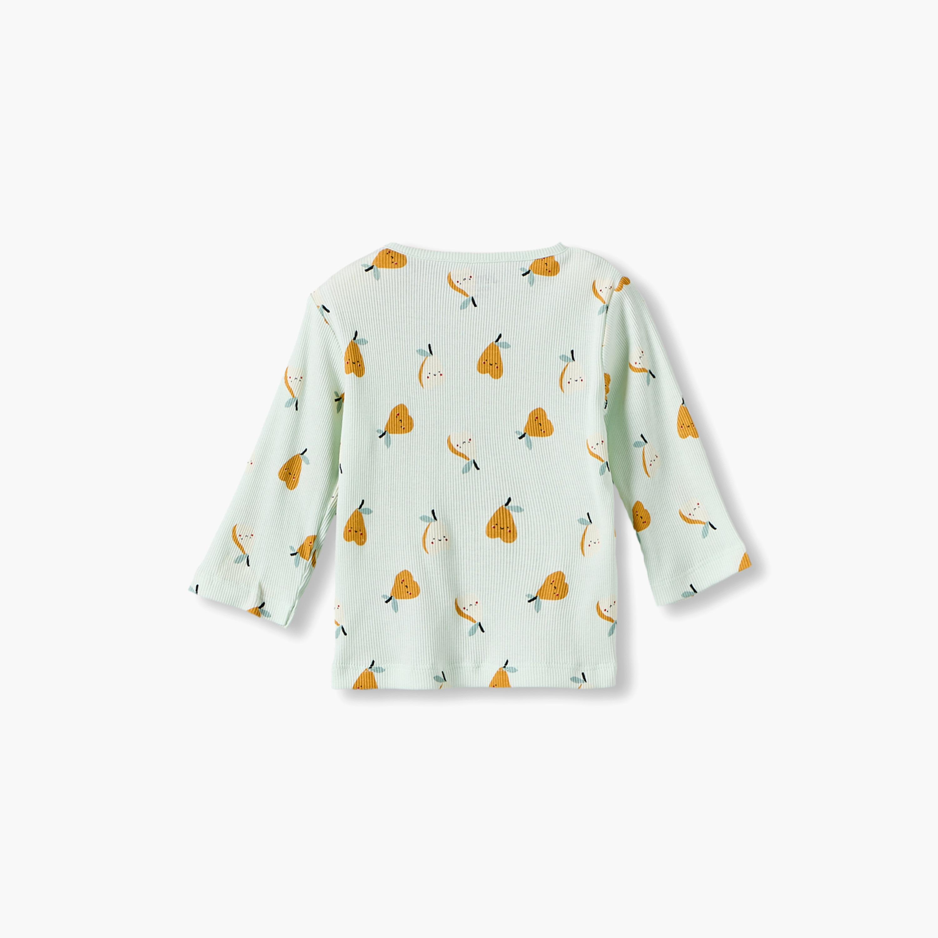 طقم بيجاما قطن برقبة ضيقة وأكمام طويلة وطبعات من جونيورز-baby-girls-clothing-nightwear-pyjamasets-image-5