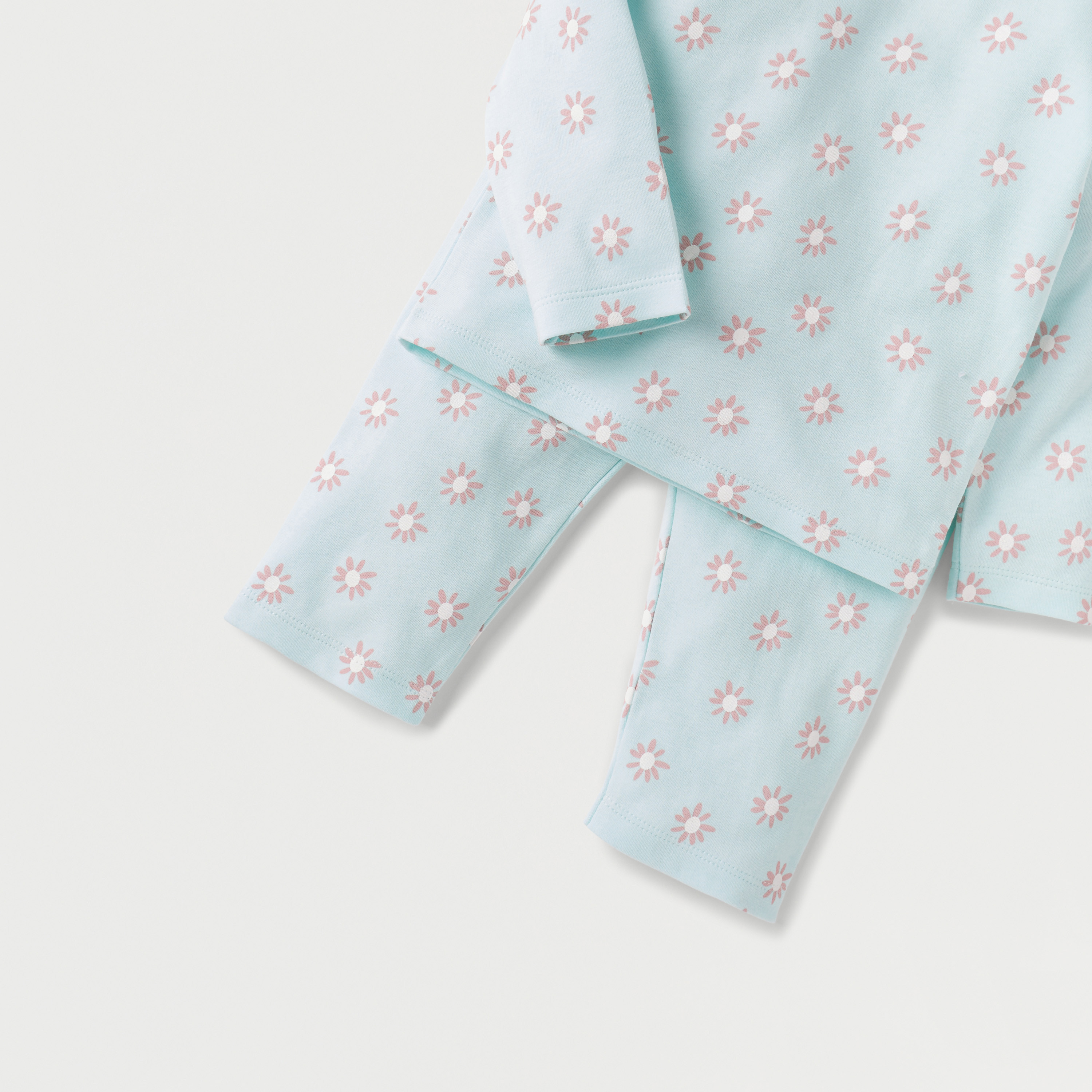 Juniors All-Over Floral Print T-shirt and Pyjama Set-baby-girls-clothing-nightwear-pyjamasets-image-5