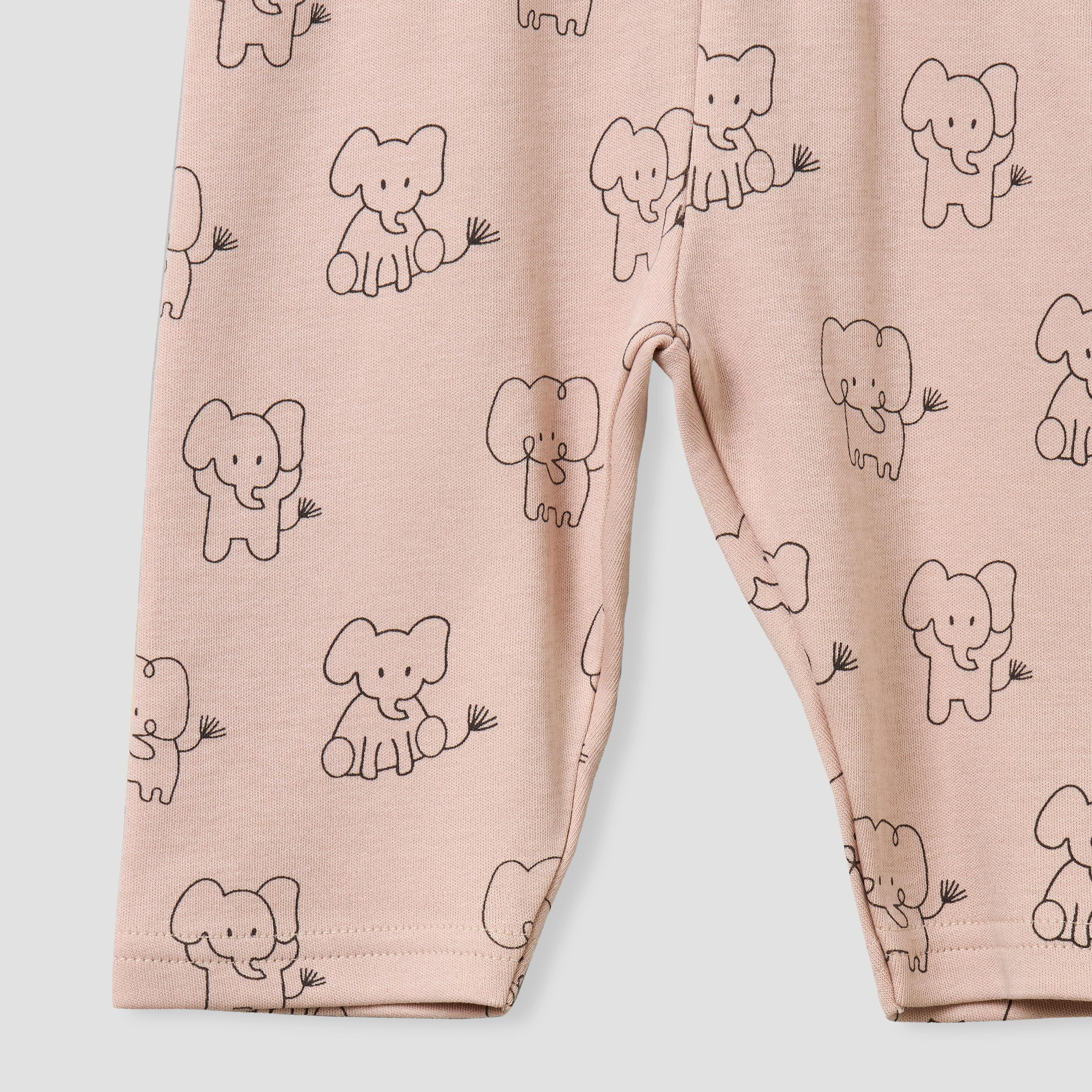 Pack of 4 Juniors Cotton Long Sleeves Pyjama Set with Elephant Print-baby-boys-clothing-nightwear-pyjamasets-image-13