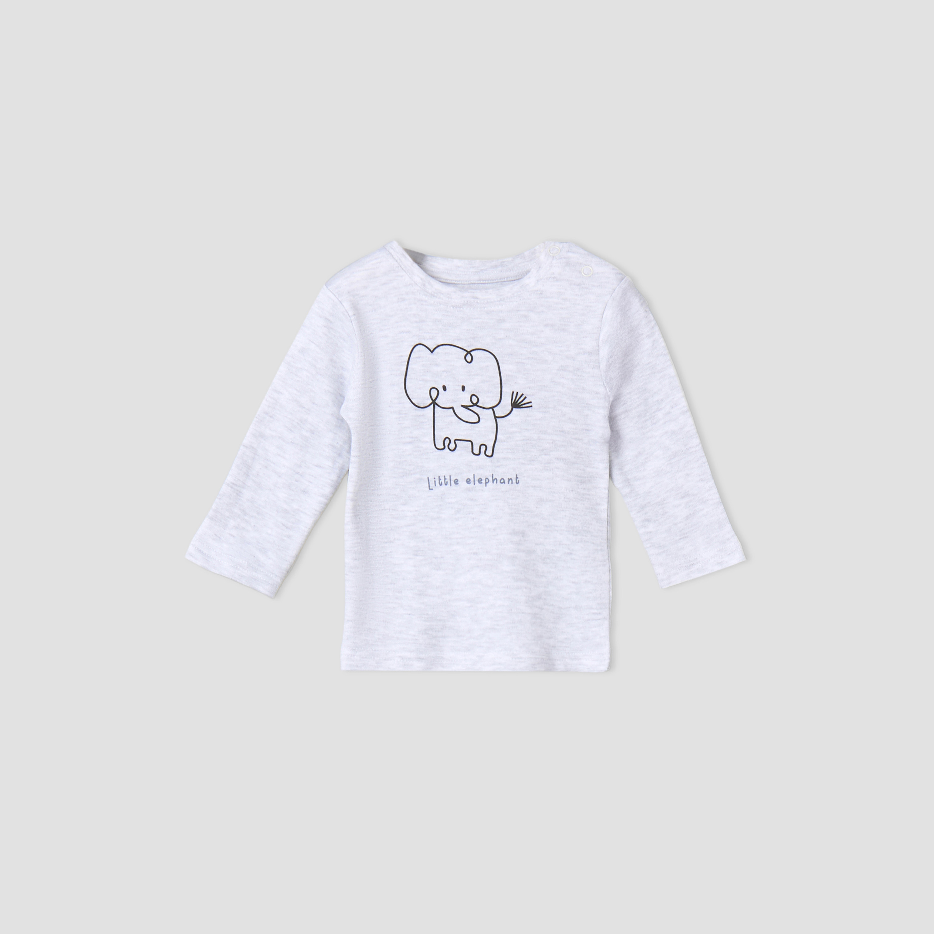 Pack of 4 Juniors Cotton Long Sleeves Pyjama Set with Elephant Print-baby-boys-clothing-nightwear-pyjamasets-image-6