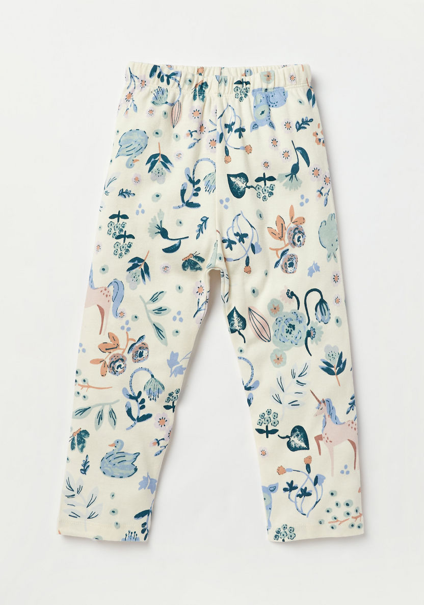 Juniors All-Over Print Shirt and Pyjama Set-Pyjama Sets-image-2
