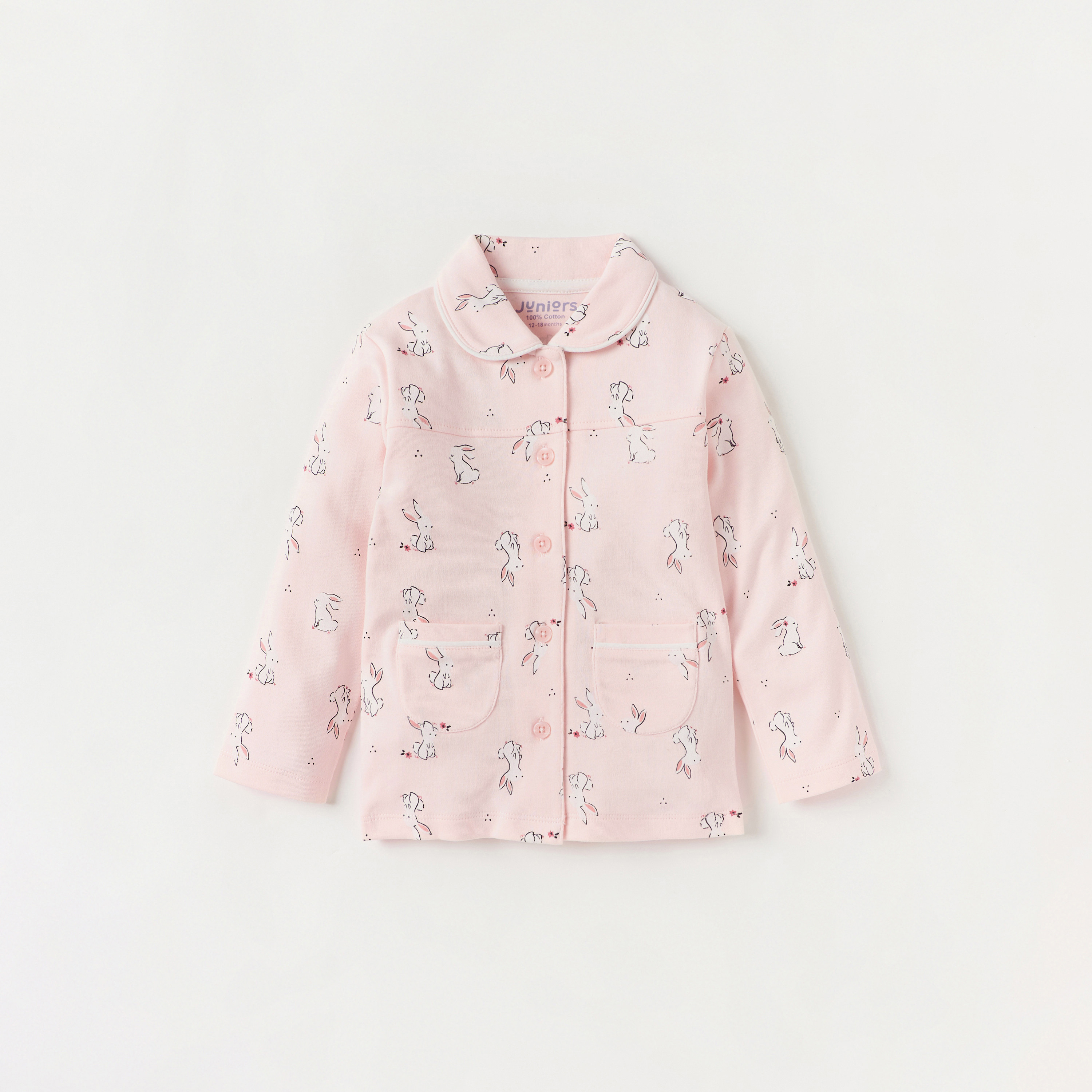 طقم بنطلون بيجاما وقميص بطبعات أرنب من جونيورز-promo_babyshop_Buy3for99_UAE130126-image-2