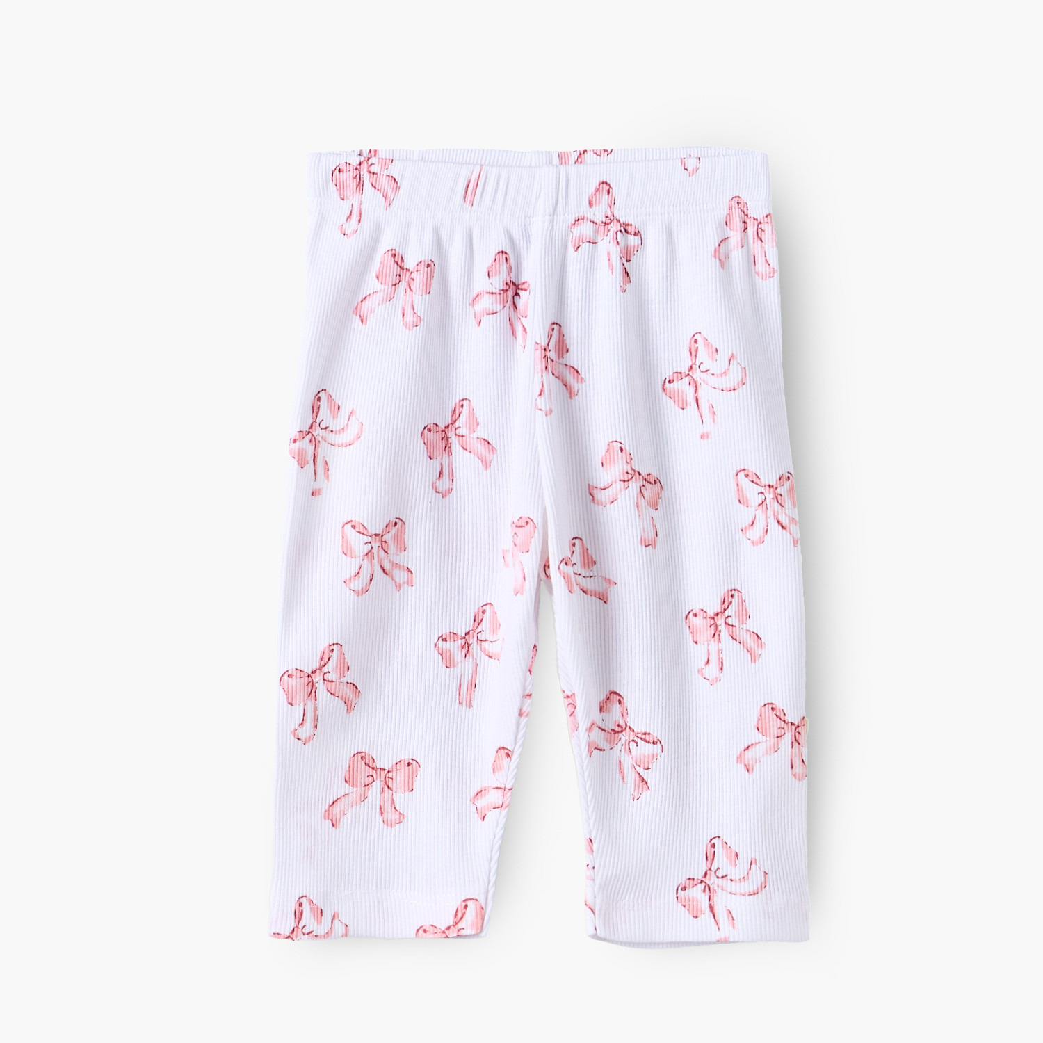 طقم بيجاما برقبة ضيقة وأكمام طويلة وطبعات فيونكات من جونيورز-baby-girls-clothing-nightwear-pyjamasets-image-4