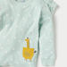 Juniors Giraffe Print Long Sleeves T-shirt and Pyjama Set-Pyjama Sets-thumbnail-3