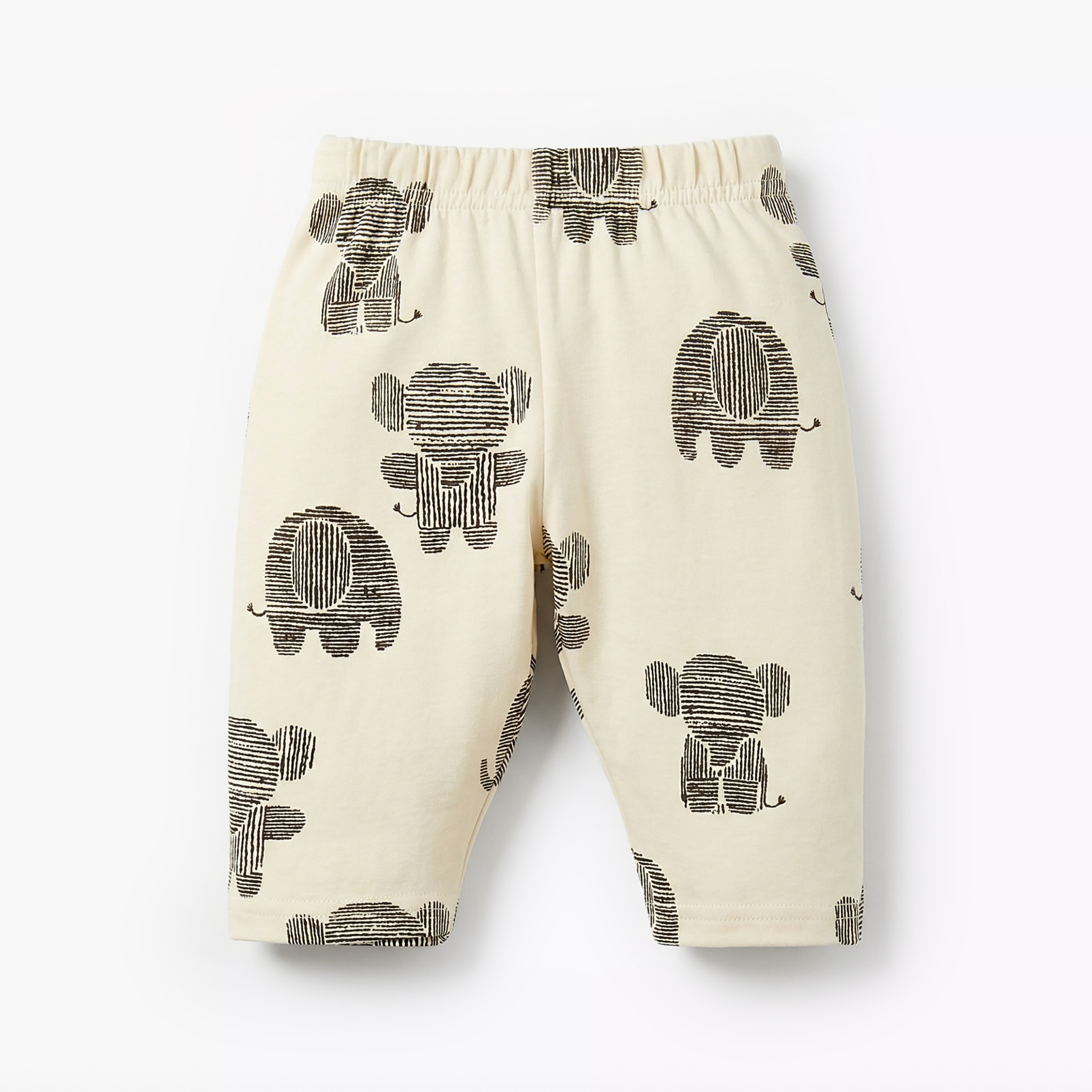 Juniors Cotton Round Neck Long Sleeves Pyjama Set with Elephant Print-baby-boys-clothing-nightwear-pyjamasets-image-4
