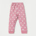 Juniors Cat Print Long Sleeves T-shirt and Pyjama Set-Pyjama Sets-thumbnailMobile-2