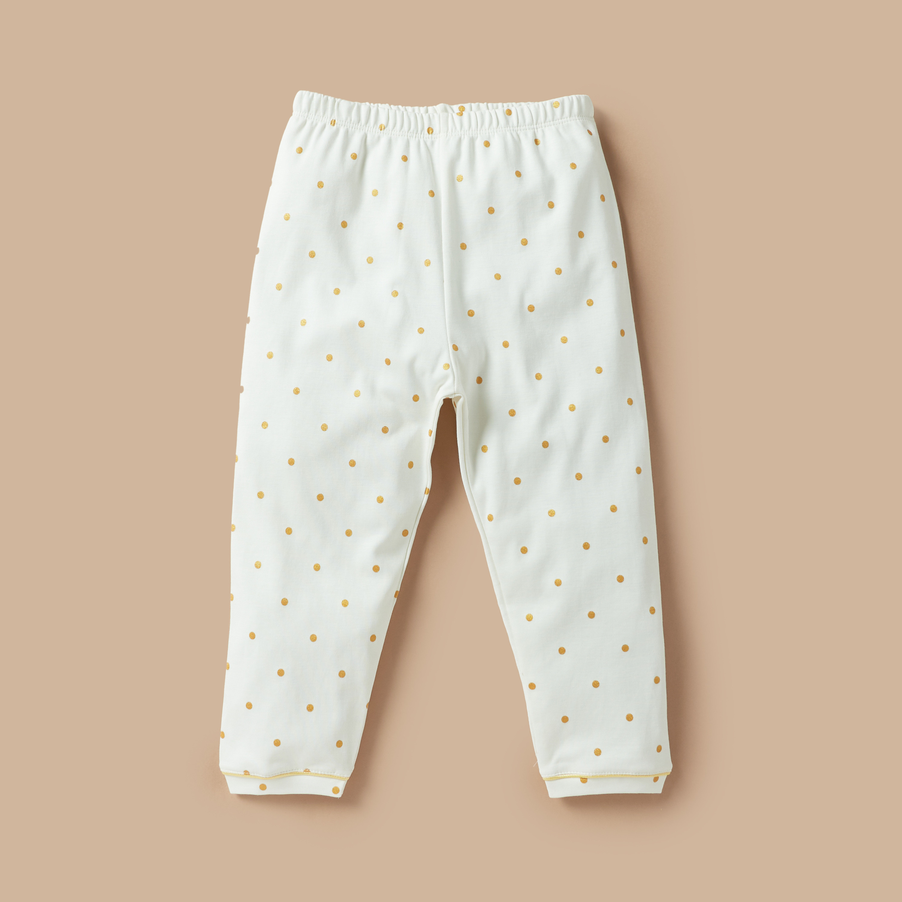 Juniors All-Over Polka Dot Print Shirt and Pyjama Set-baby-girls-clothing-nightwear-pyjamasets-image-3