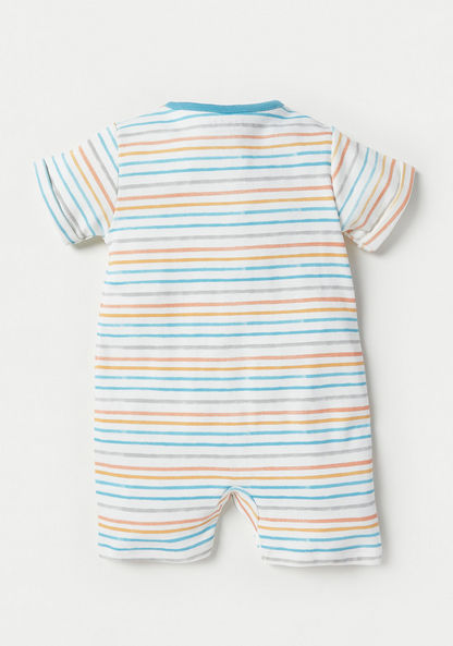 Juniors Striped Rompers with Short Sleeves-Rompers%2C Dungarees and Jumpsuits-image-3
