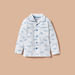 Juniors Cloud Print Shirt and Pyjama Set-Pyjama Sets-thumbnailMobile-1