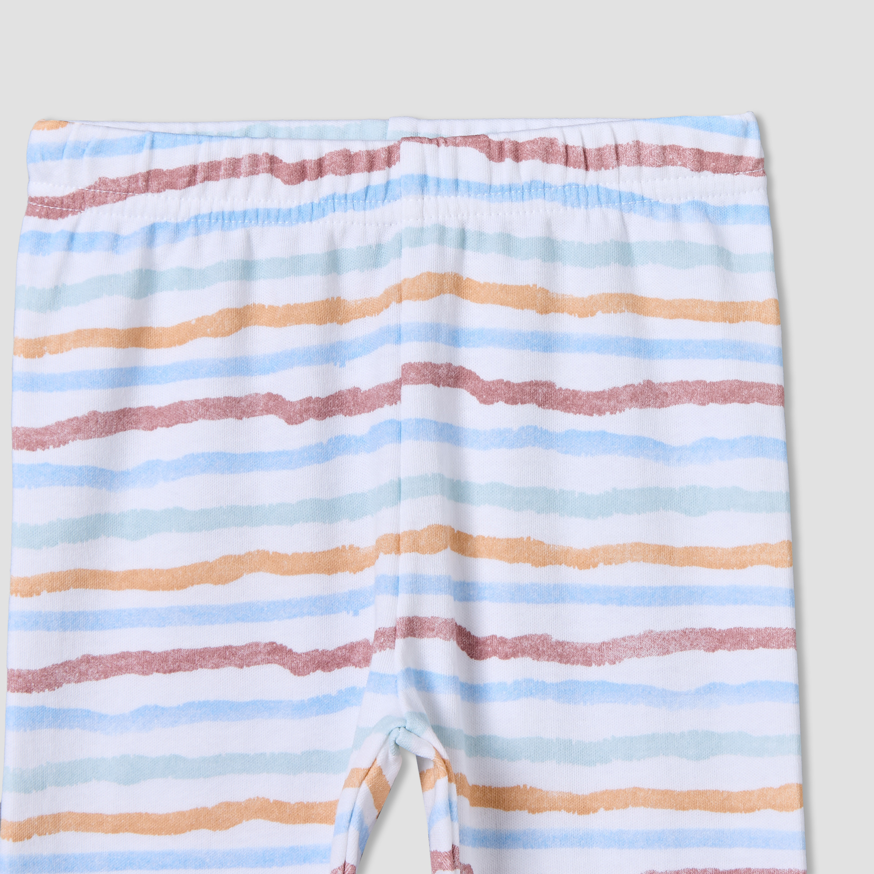 Juniors Cotton Crew Neck Long Sleeves Pyjama Set with Stripes-baby-boys-clothing-nightwear-pyjamasets-image-8