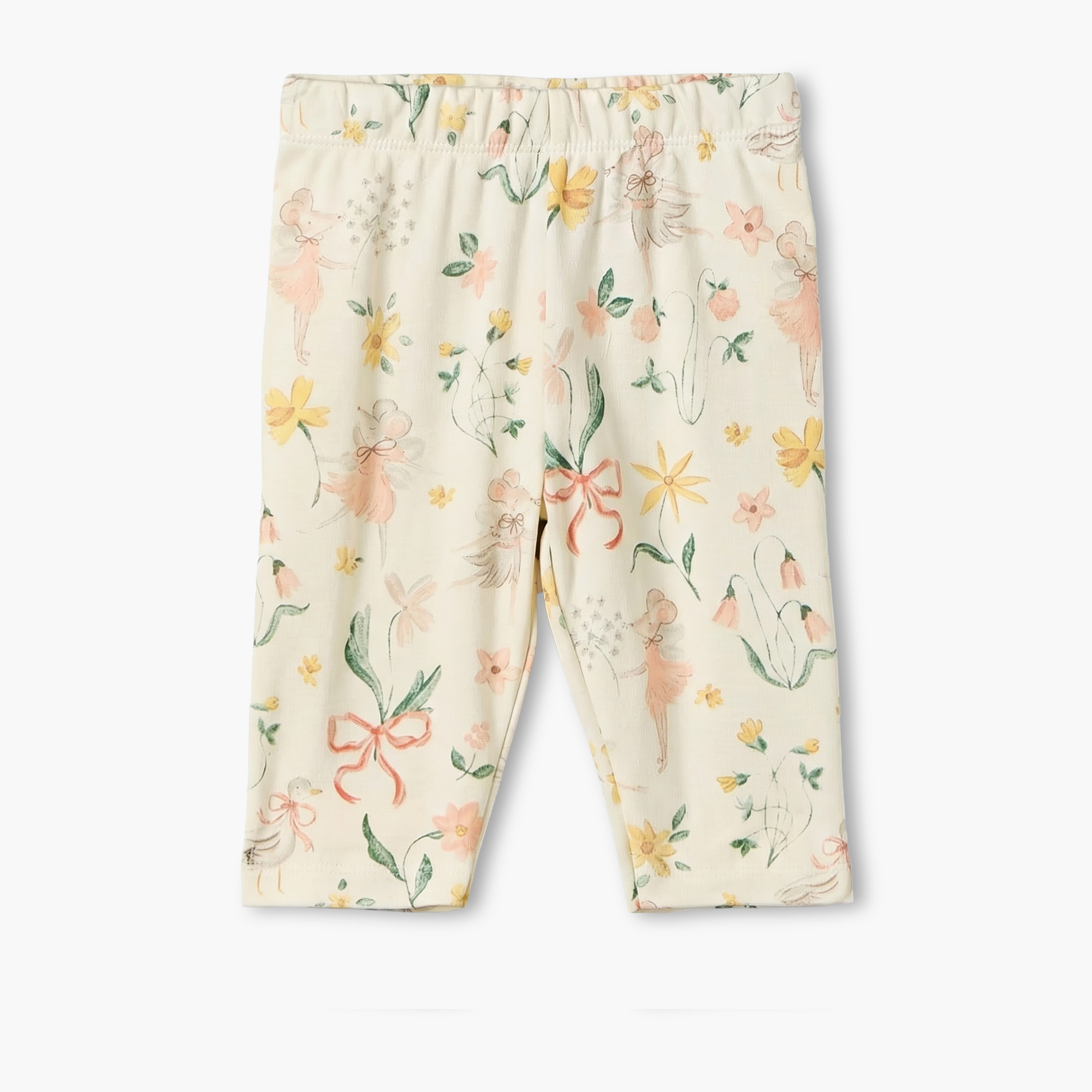 Juniors Cotton Round Neck Long Sleeves Pyjama Set with Botanical Print-baby-girls-clothing-nightwear-pyjamasets-image-4