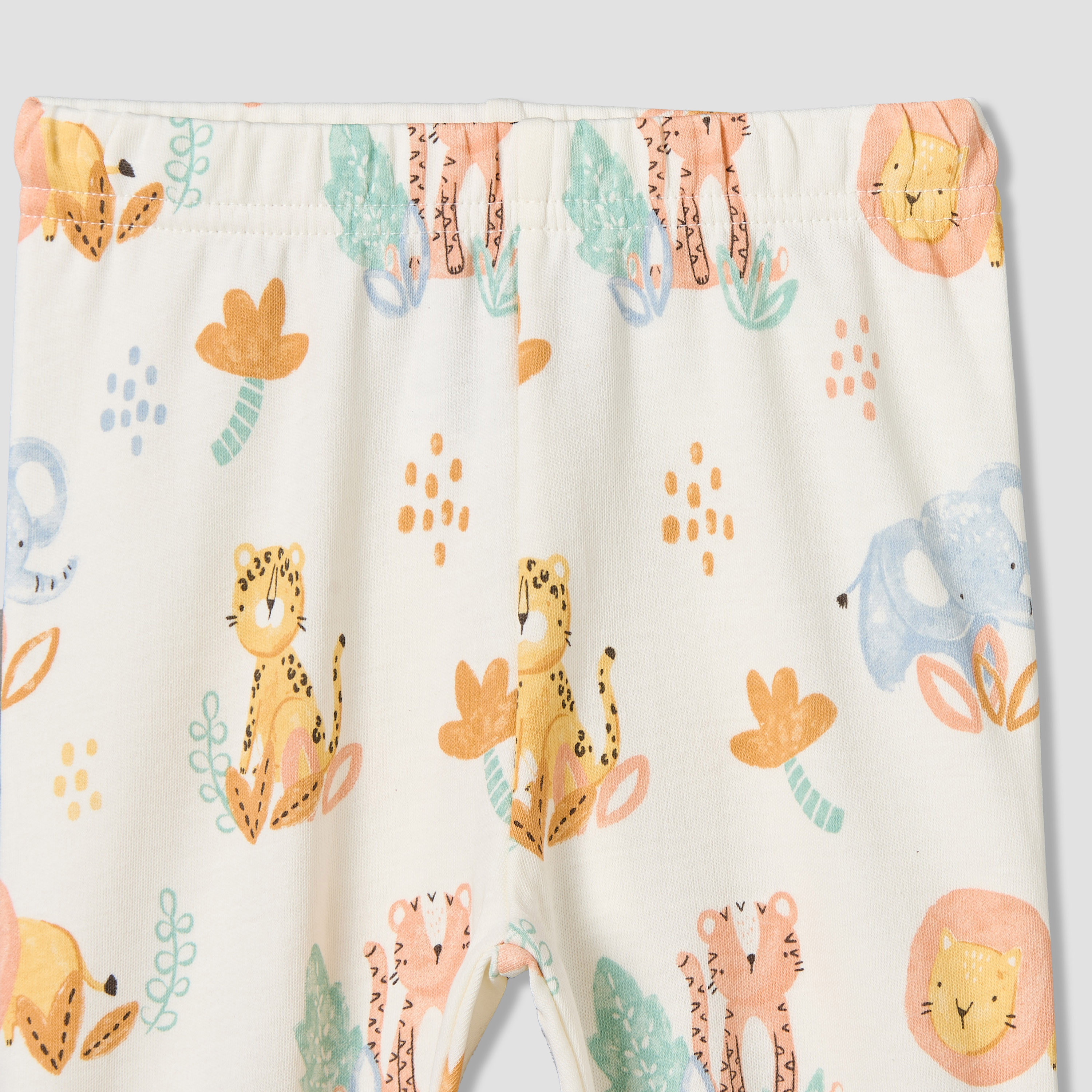 Juniors Cotton Round Neck Long Sleeves Pyjama Set with Safari Print-baby-boys-clothing-nightwear-pyjamasets-image-8