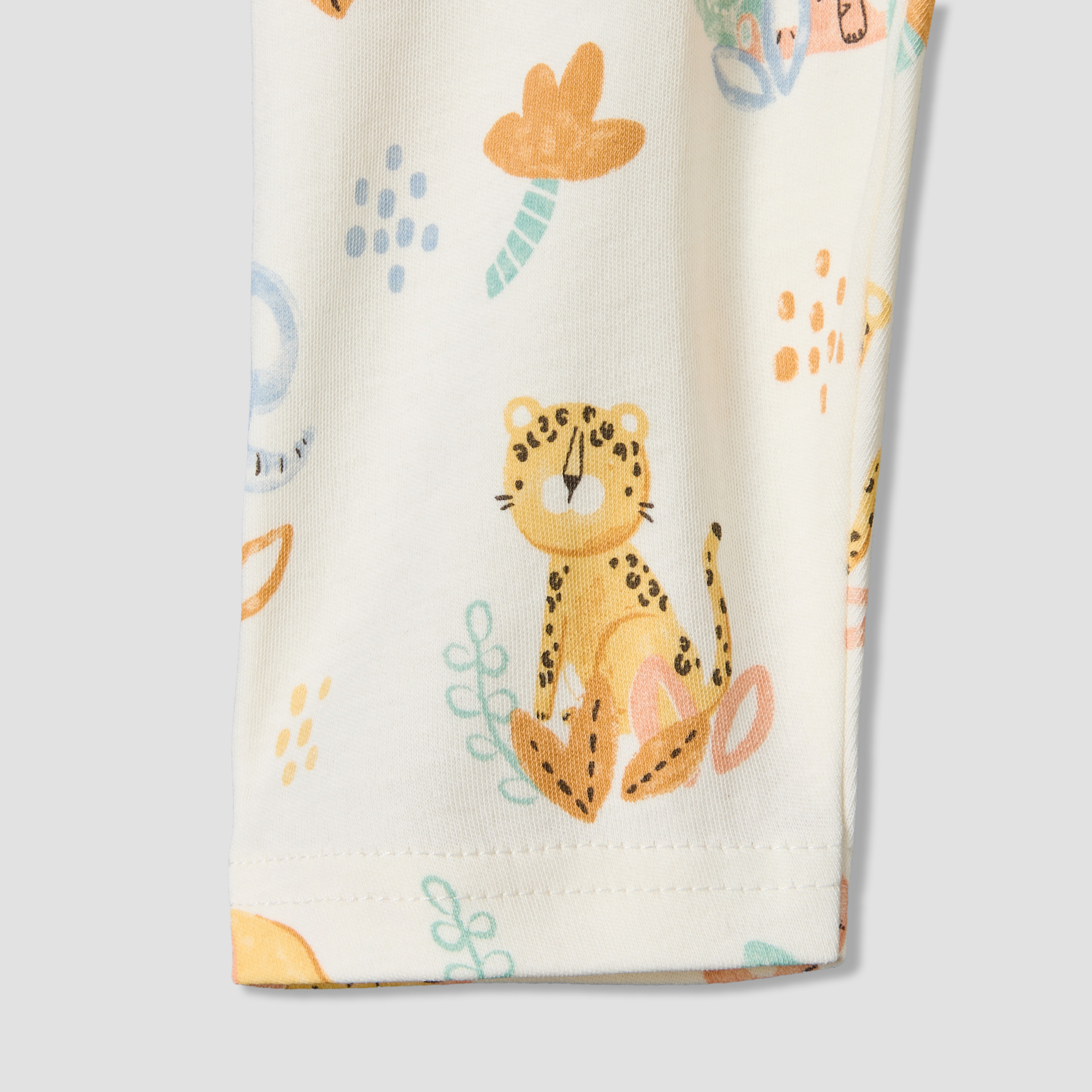 Juniors Cotton Round Neck Long Sleeves Pyjama Set with Safari Print-baby-boys-clothing-nightwear-pyjamasets-image-9