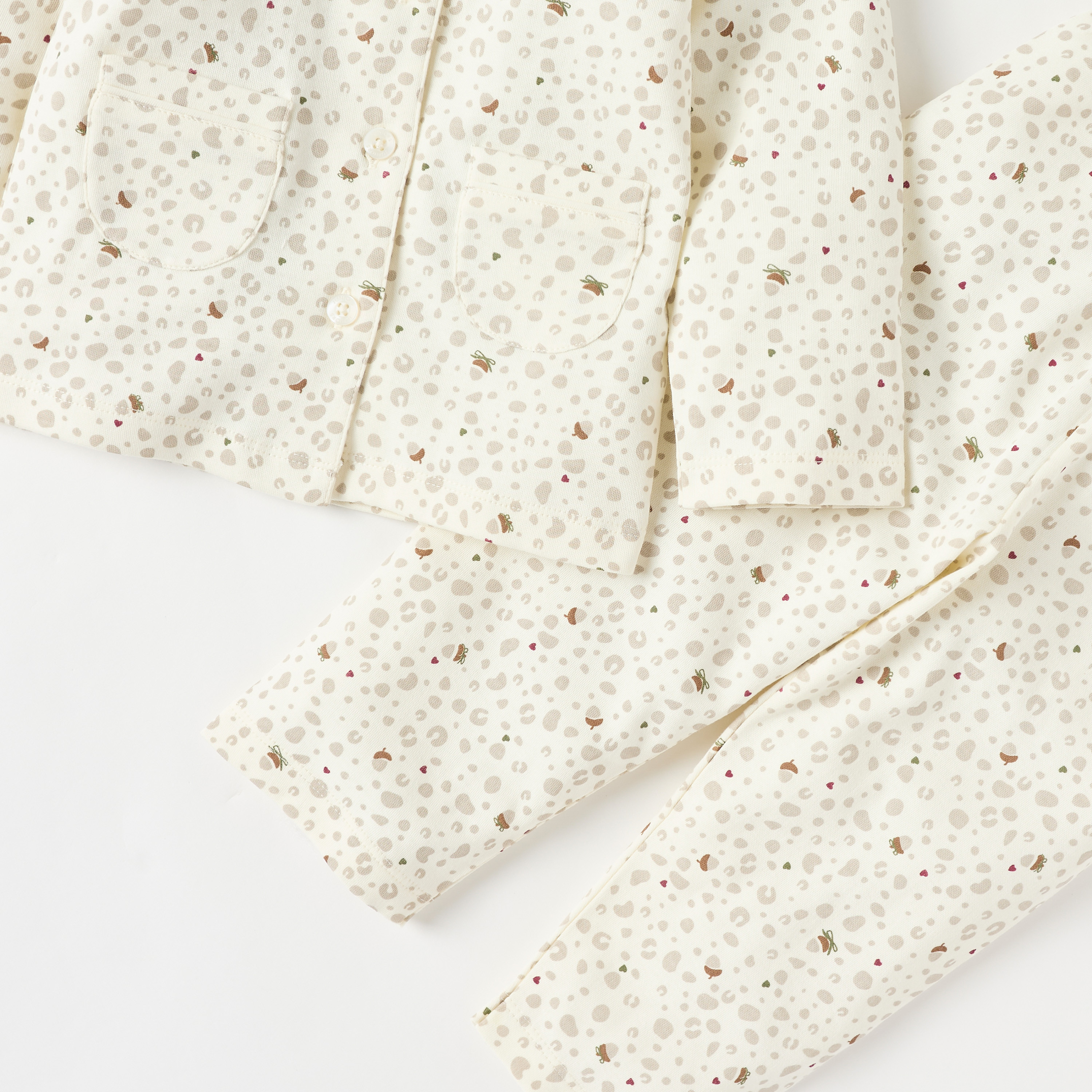 Juniors All-Over Printed Shirt and Pyjama Set-baby-girls-clothing-nightwear-pyjamasets-image-5
