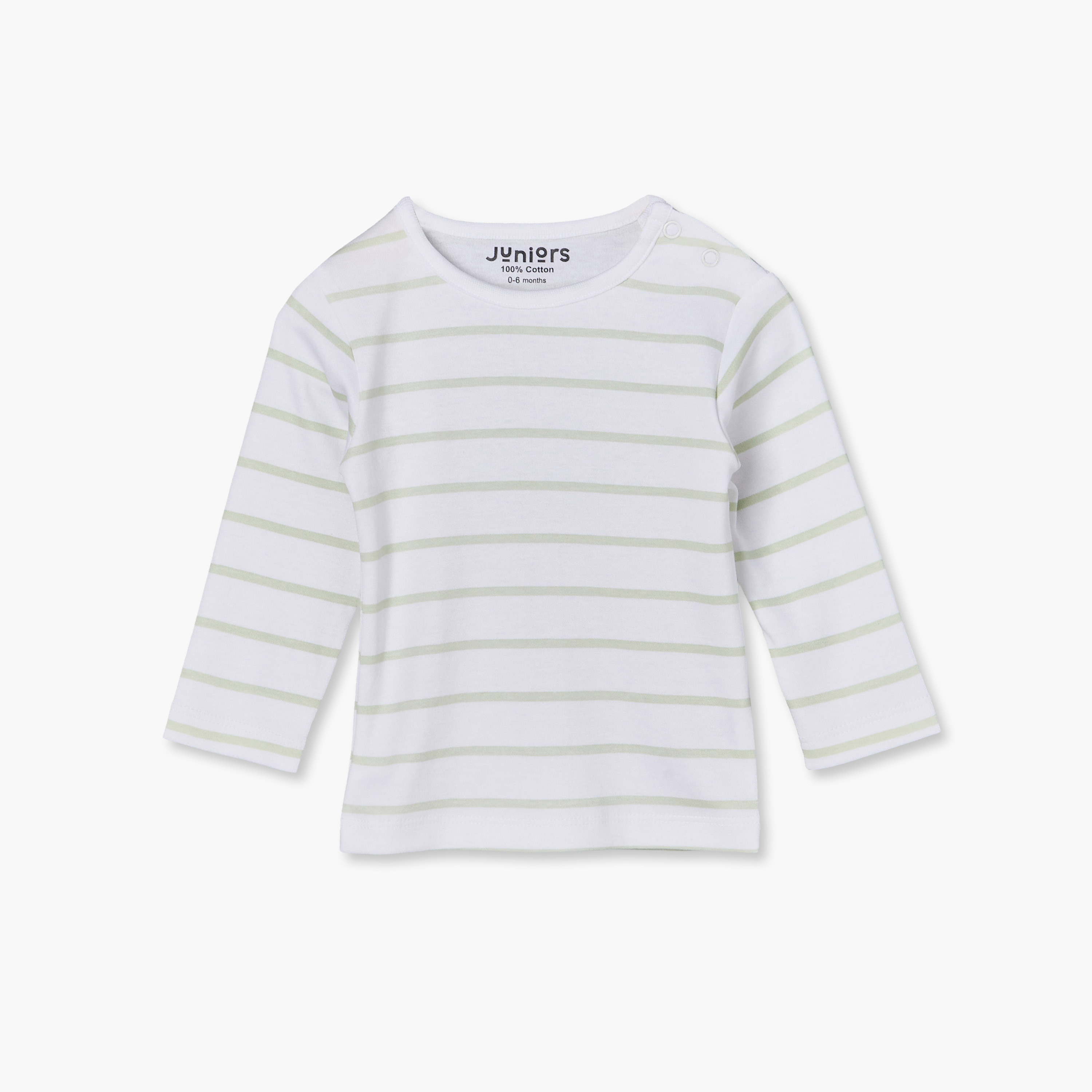 طقم بيجاما قطن بأكمام طويلة وياقة ضيقة وطبعات فراشات من جونيورز - عبوة من 4 قطع-baby-girls-clothing-nightwear-pyjamasets-image-9
