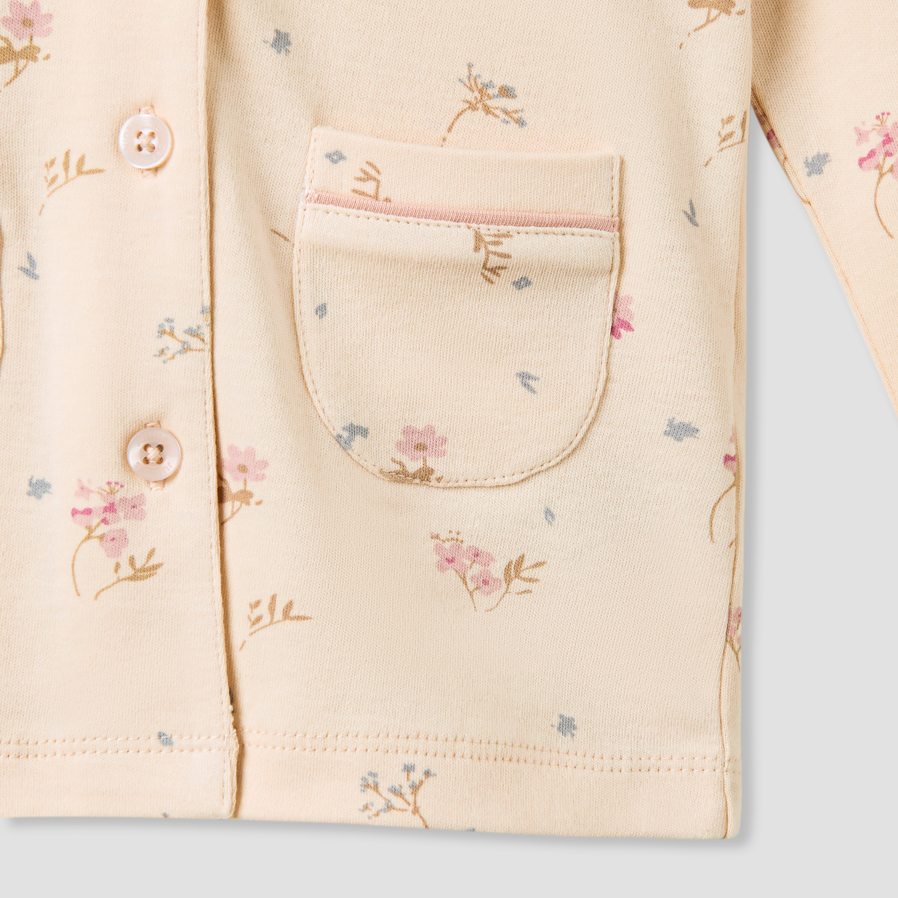 طقم بنطلون بيجاما وقميص بطبعات من جونيورز-baby-girls-clothing-nightwear-pyjamasets-image-5