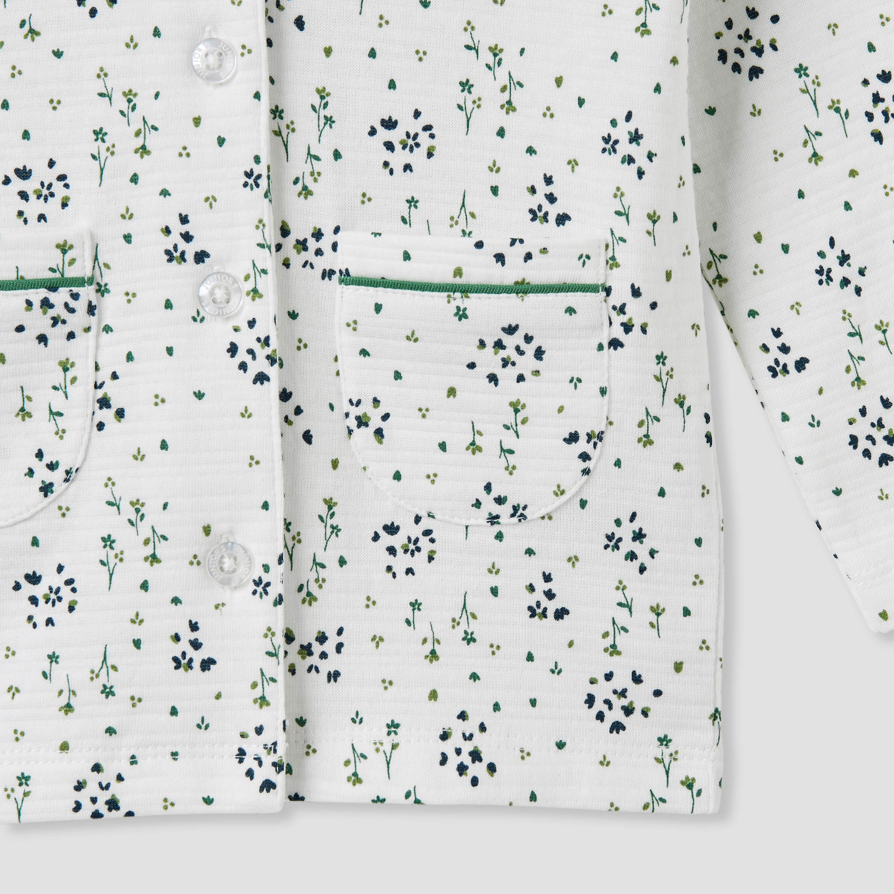 Juniors Floral Print Shirt and Pyjama Set-baby-girls-clothing-nightwear-pyjamasets-image-5