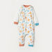 Juniors Solid Long Sleeves T-shirt and Printed Dungaree Set-Rompers%2C Dungarees and Jumpsuits-thumbnailMobile-0
