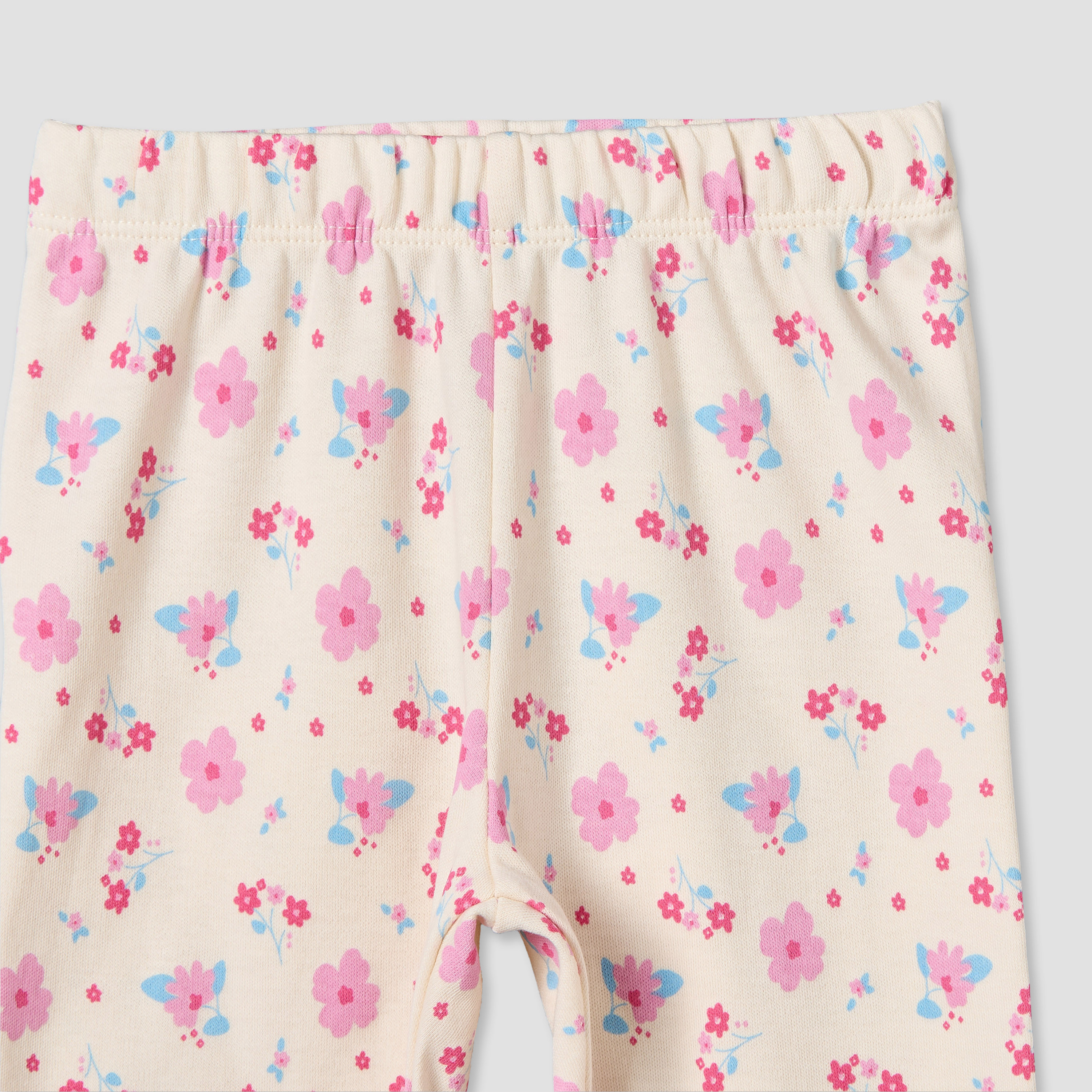 Juniors Cotton Crew Neck Long Sleeves Pyjama Set with Floral Print-baby-girls-clothing-nightwear-pyjamasets-image-8