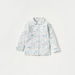 Juniors All-Over Floral Print Long Sleeves Shirt and Pyjama Set-Pyjama Sets-thumbnailMobile-1