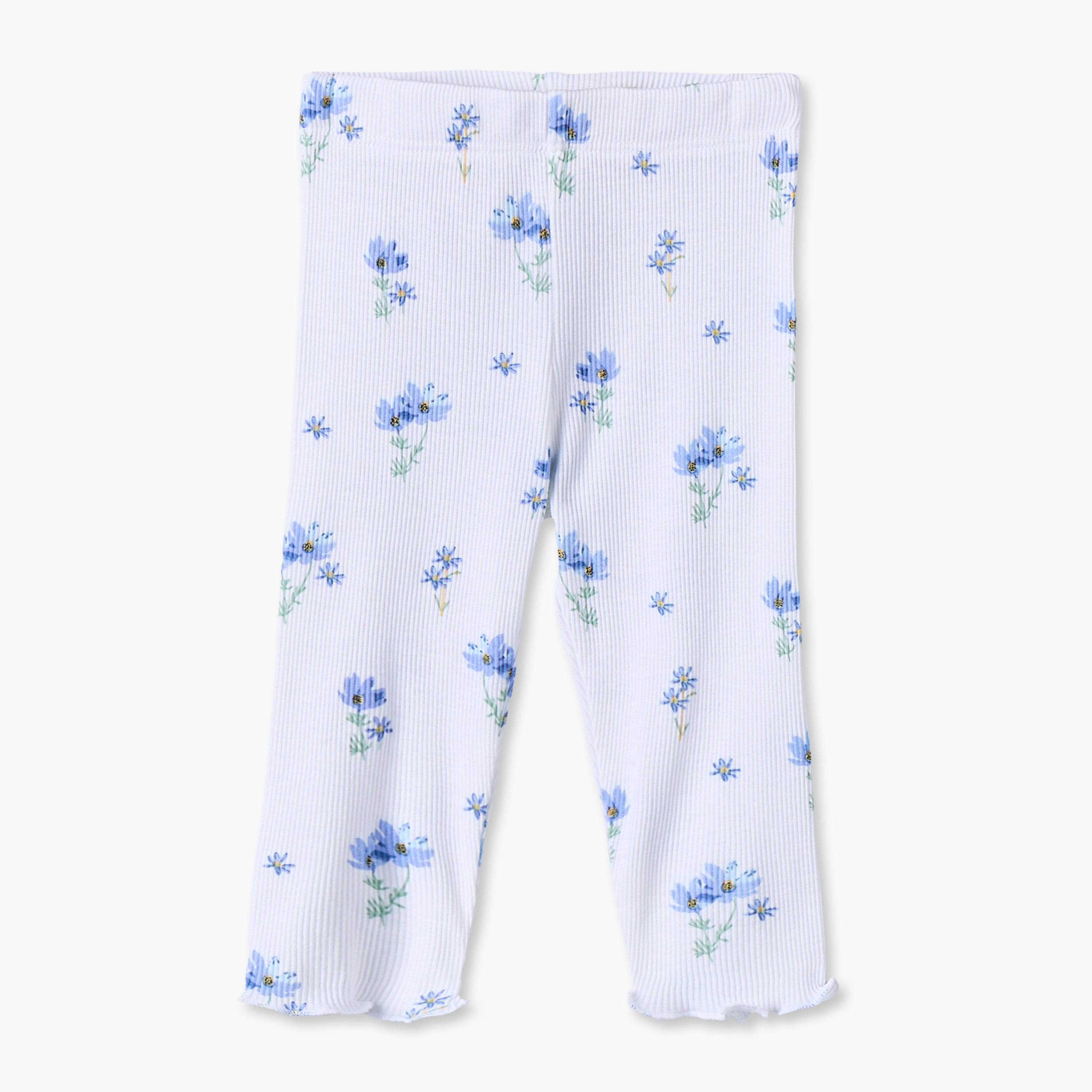 طقم بيجاما قطن بياقة ضيقة وأكمام طويلة وطبعات من جونيورز-baby-girls-clothing-nightwear-pyjamasets-image-3