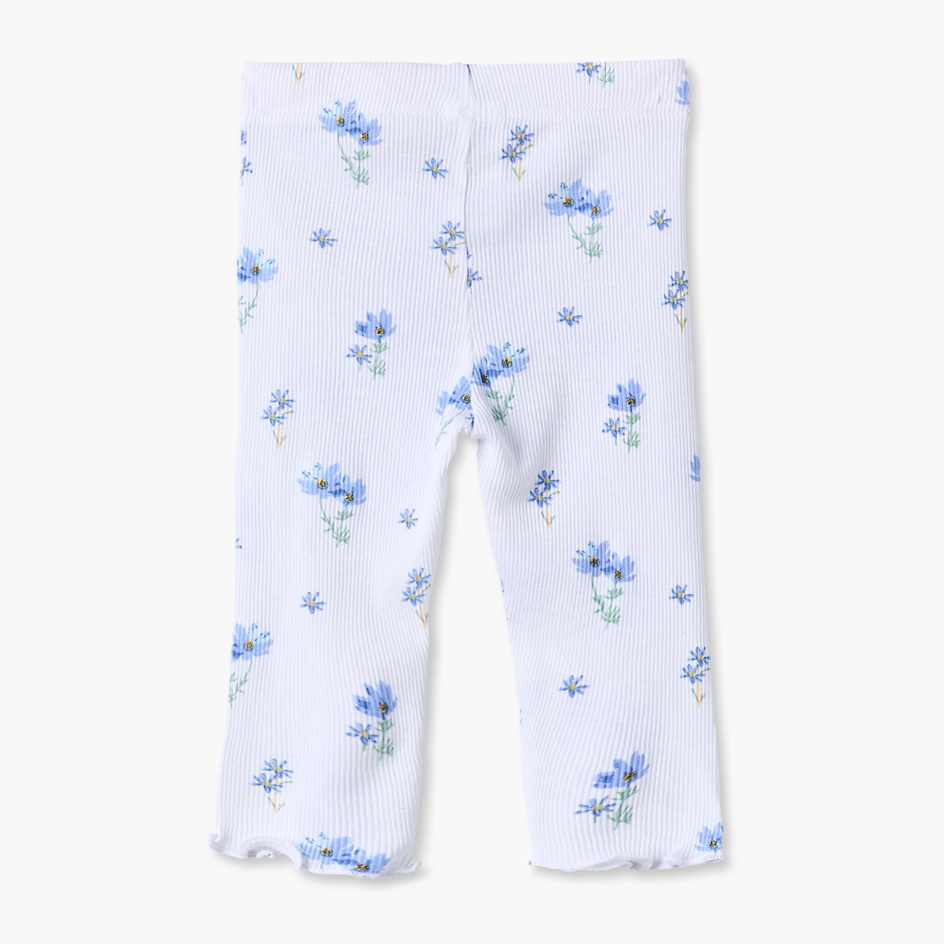 طقم بيجاما قطن بياقة ضيقة وأكمام طويلة وطبعات من جونيورز-baby-girls-clothing-nightwear-pyjamasets-image-5