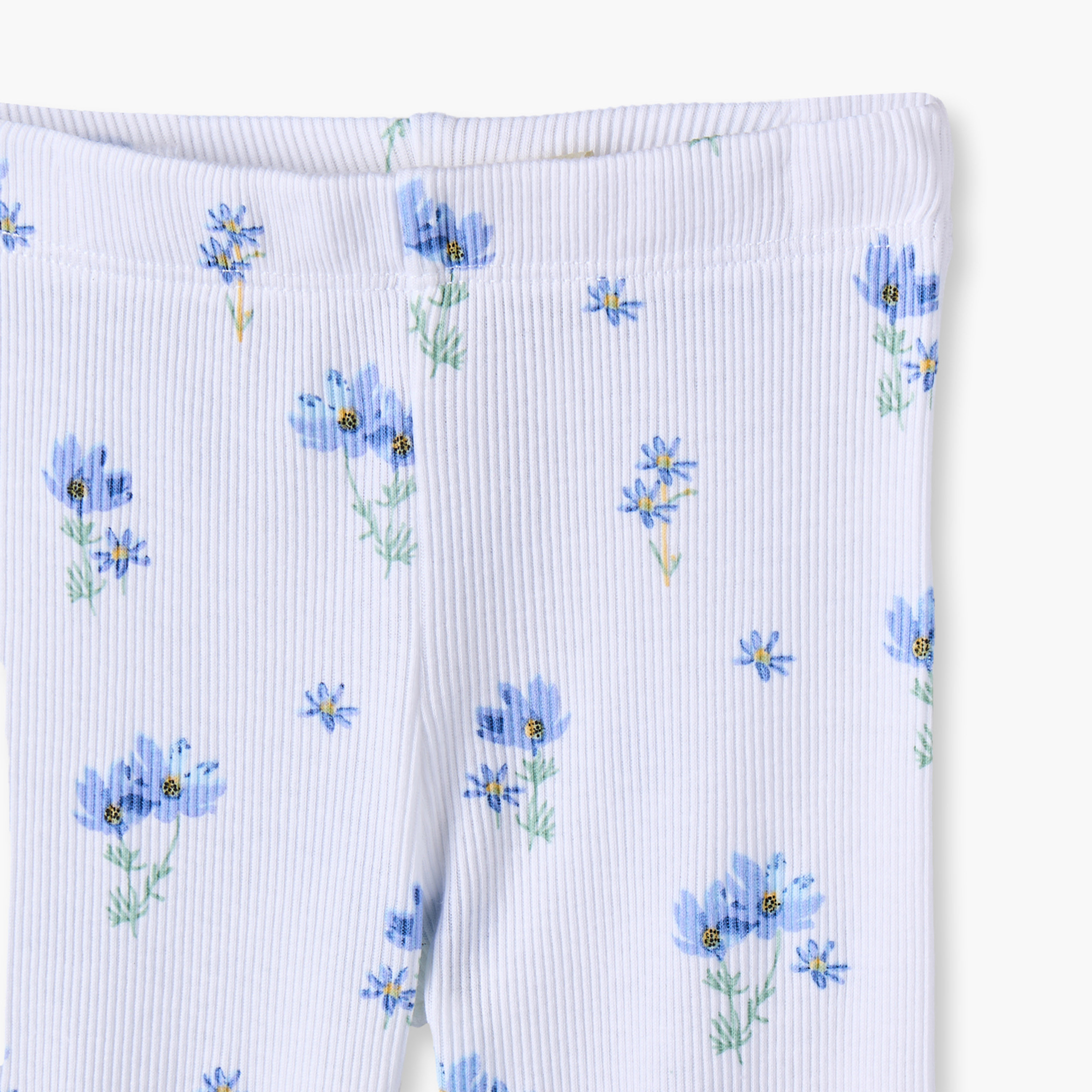 طقم بيجاما قطن بياقة ضيقة وأكمام طويلة وطبعات من جونيورز-baby-girls-clothing-nightwear-pyjamasets-image-7