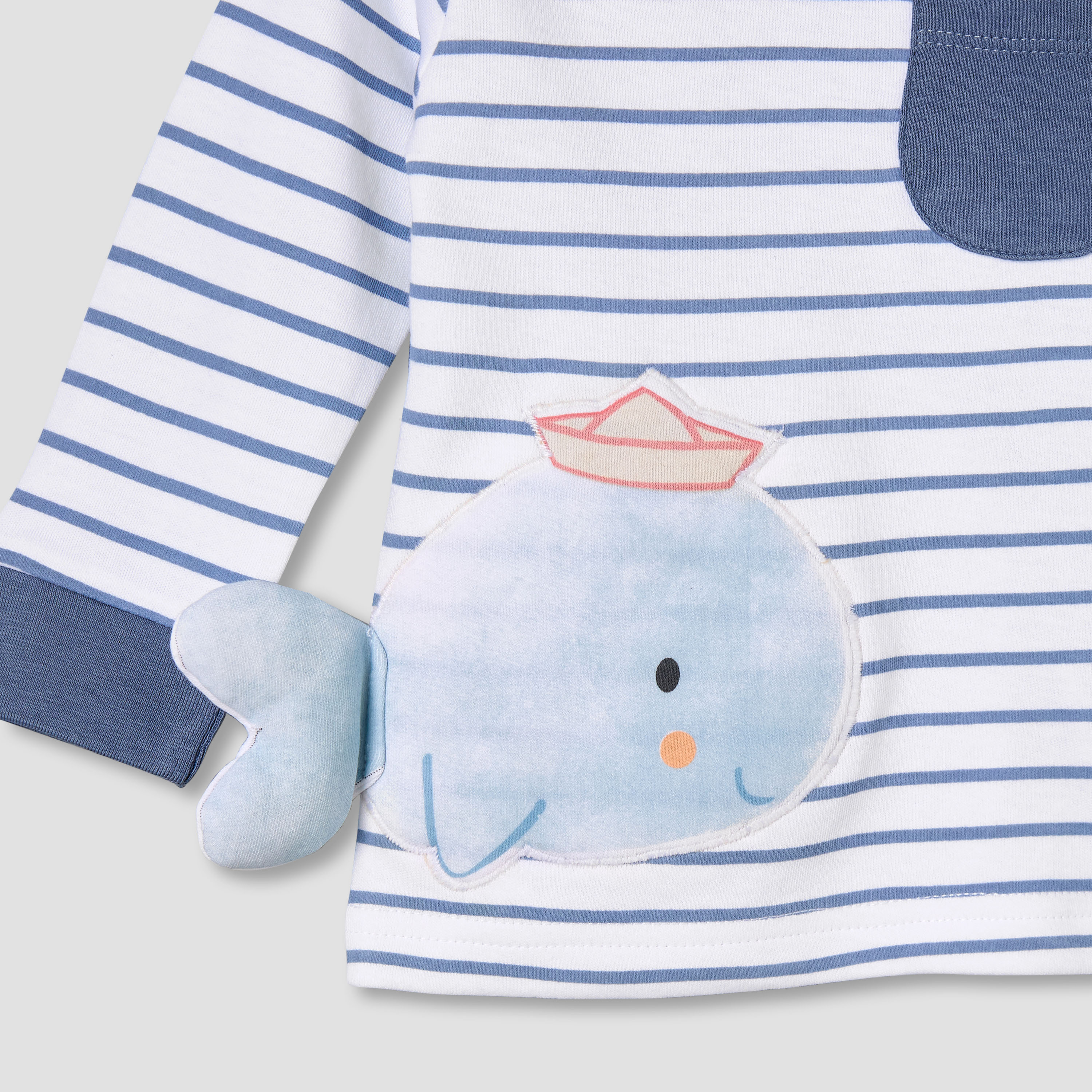 Juniors Cotton Round Neck Long Sleeve Pyjama Set with Print-baby-boys-clothing-nightwear-pyjamasets-image-6
