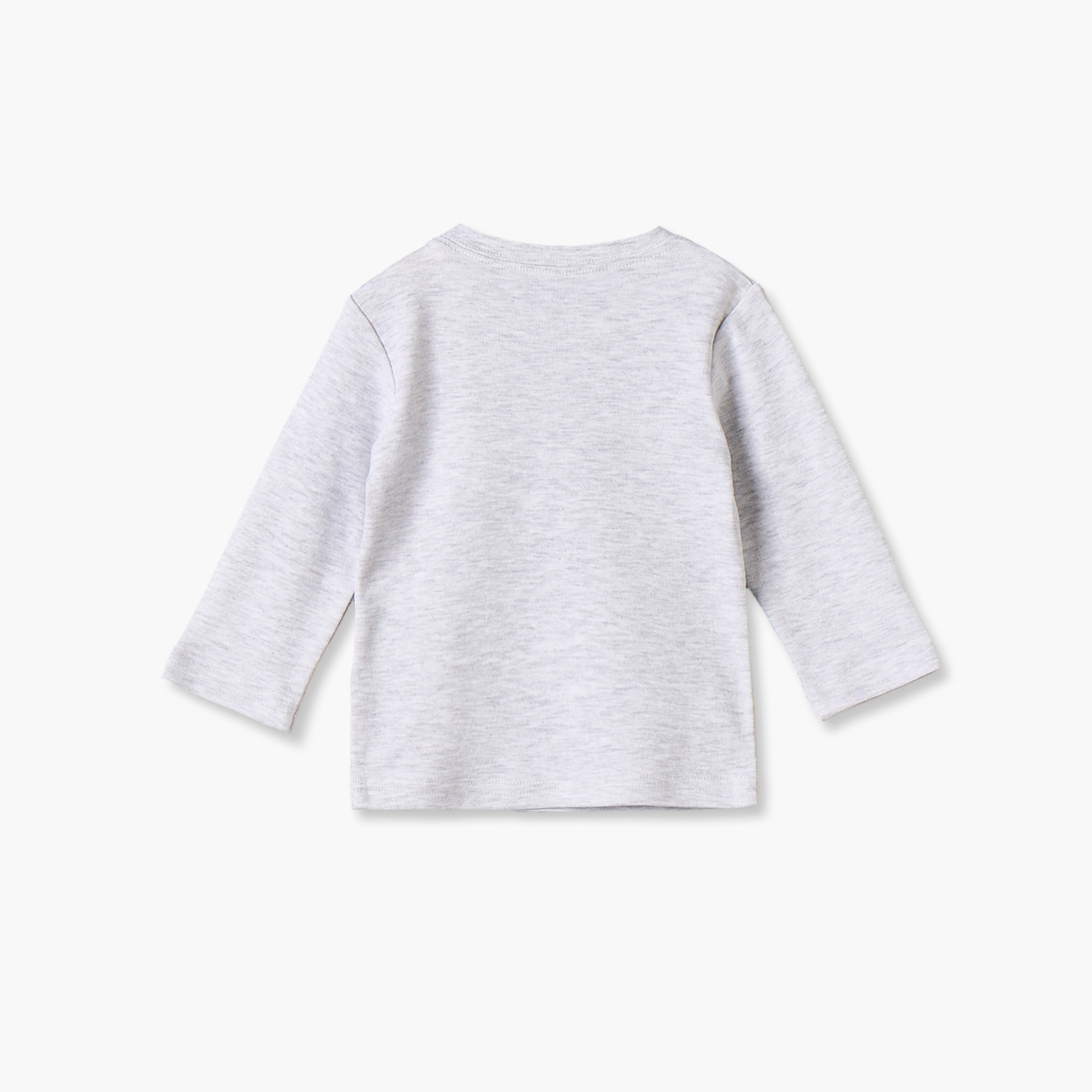 Juniors Cotton Crew Neck Long Sleeves Pyjama Set with Elephant Print-baby-boys-clothing-nightwear-pyjamasets-image-3