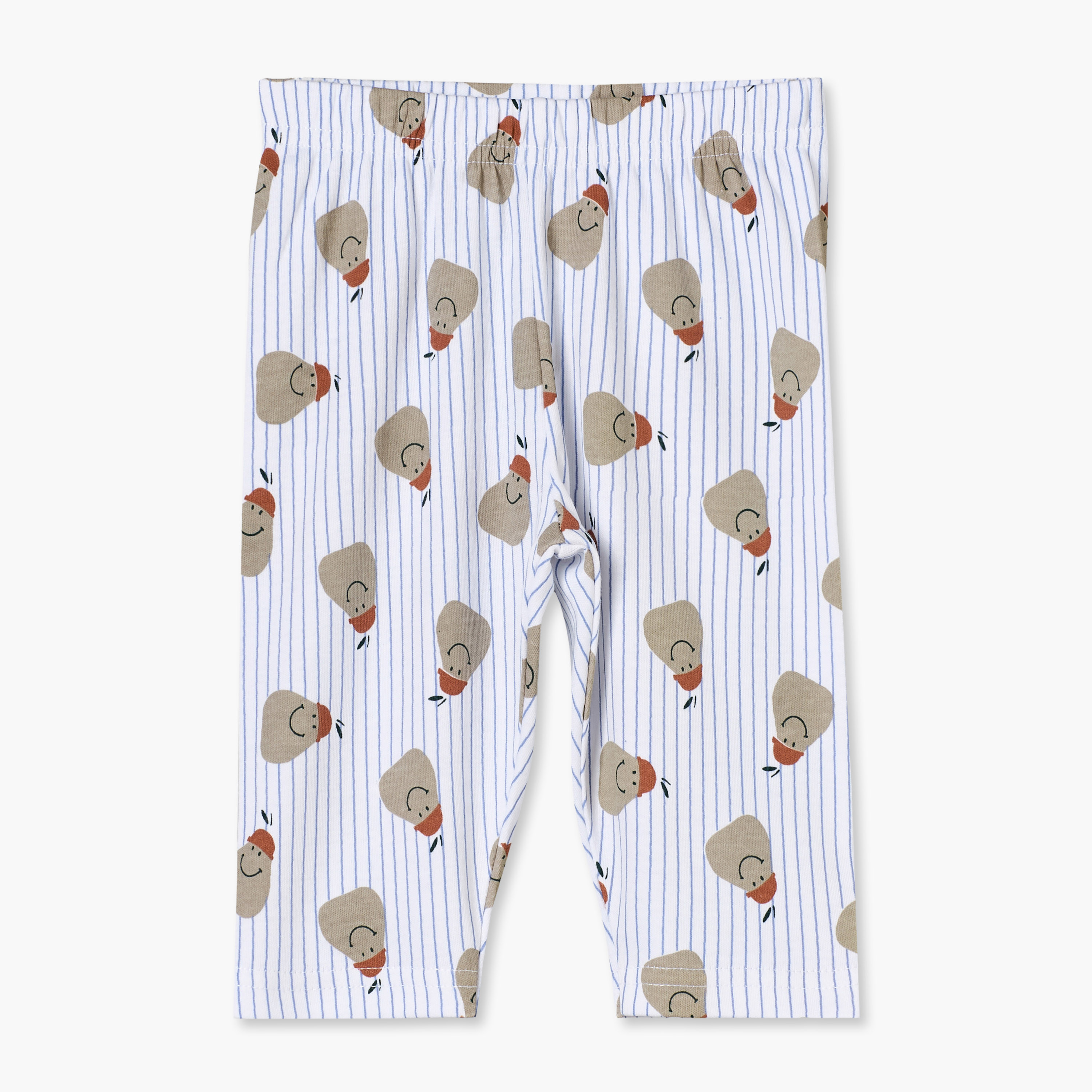 طقم بيجاما قطني بياقة وأكمام طويلة بطبعة كمثرى من جونيورز-baby-boys-clothing-nightwear-pyjamasets-image-4