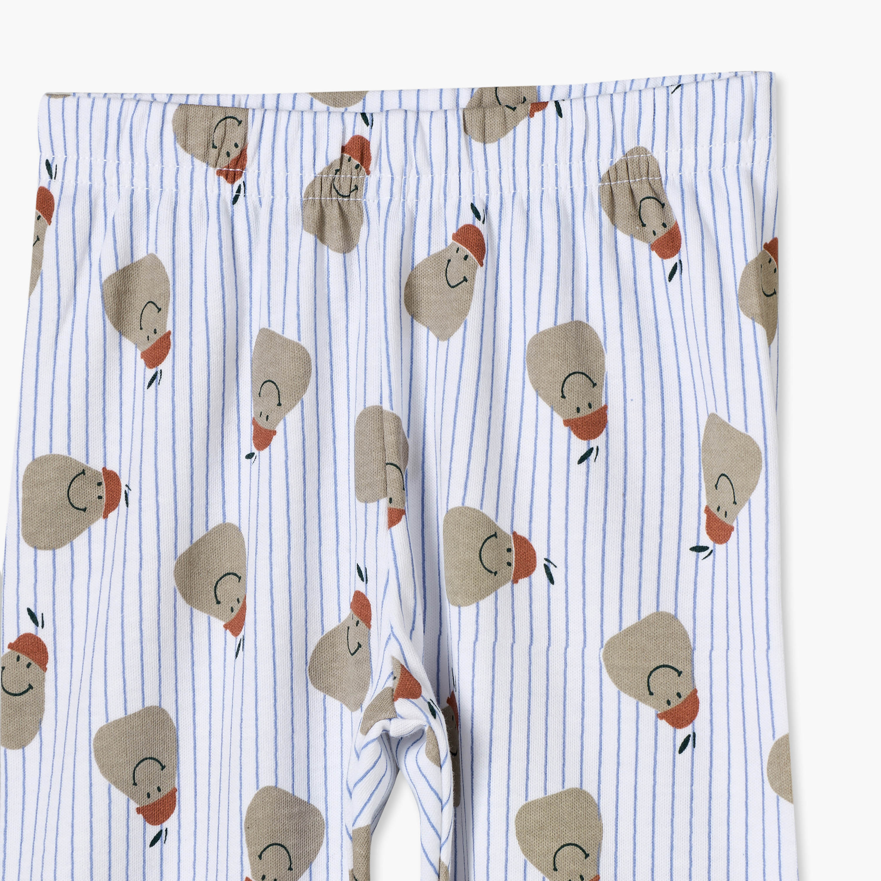 طقم بيجاما قطني بياقة وأكمام طويلة بطبعة كمثرى من جونيورز-baby-boys-clothing-nightwear-pyjamasets-image-9
