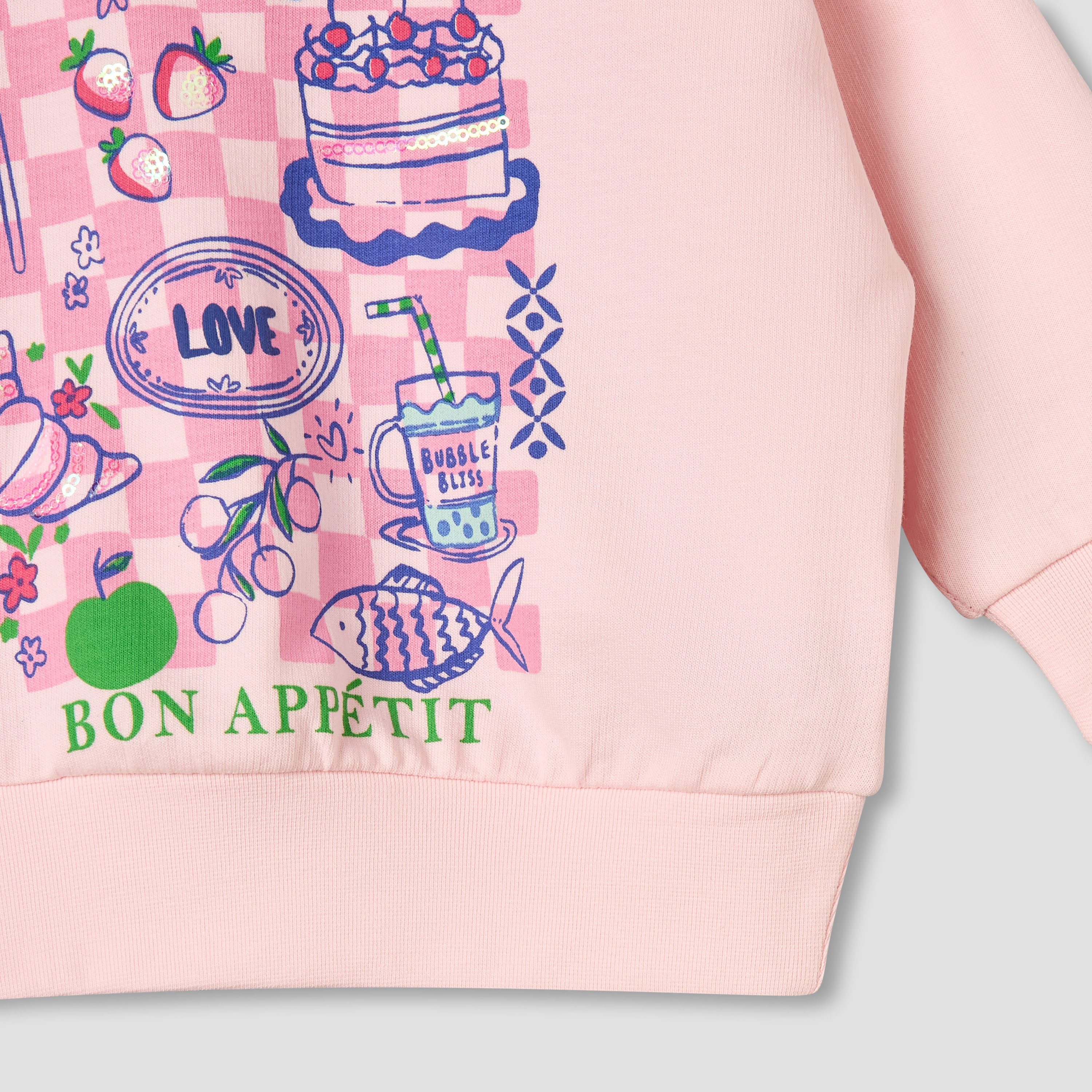 Juniors Cotton Round Neck Long Sleeve Pyjama Set with Print-baby-girls-clothing-nightwear-pyjamasets-image-6