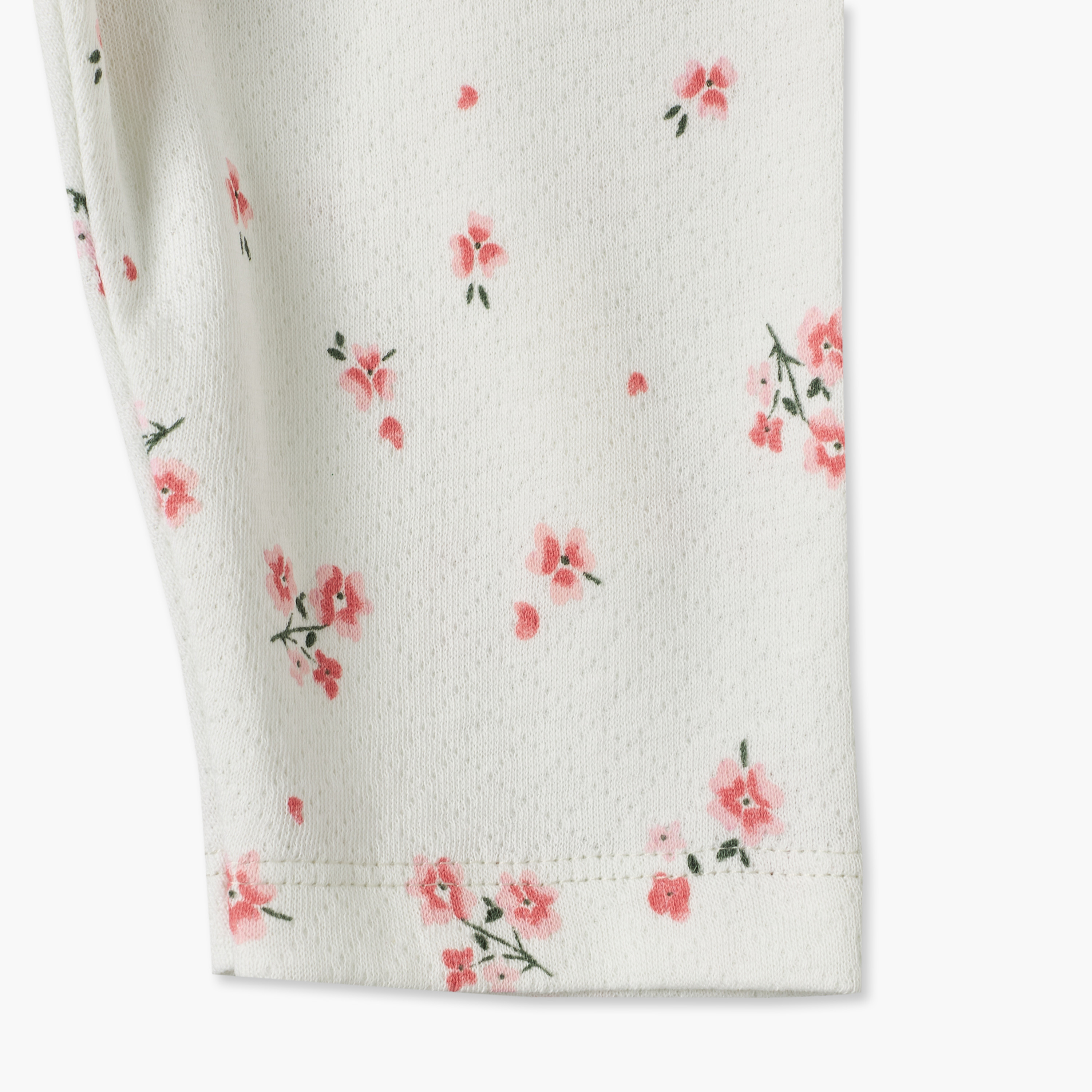 طقم بيجاما قطن بطبعات أزهار وأكمام طويلة وياقة عادية من جونيورز-baby-girls-clothing-nightwear-pyjamasets-image-10