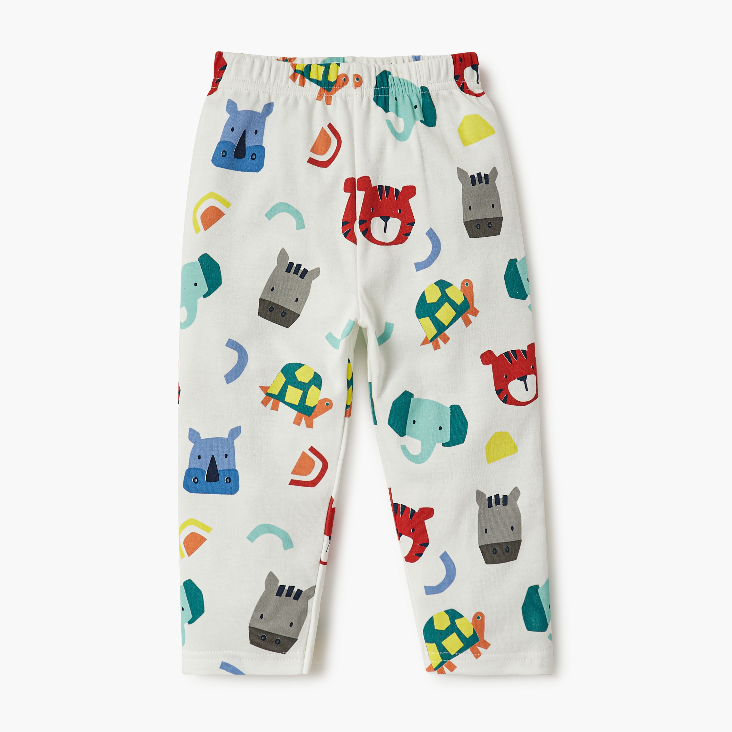 طقم بنطلون بيجاما وتيشيرت بطبعات من جونيورز-baby-boys-clothing-nightwear-pyjamasets-image-4
