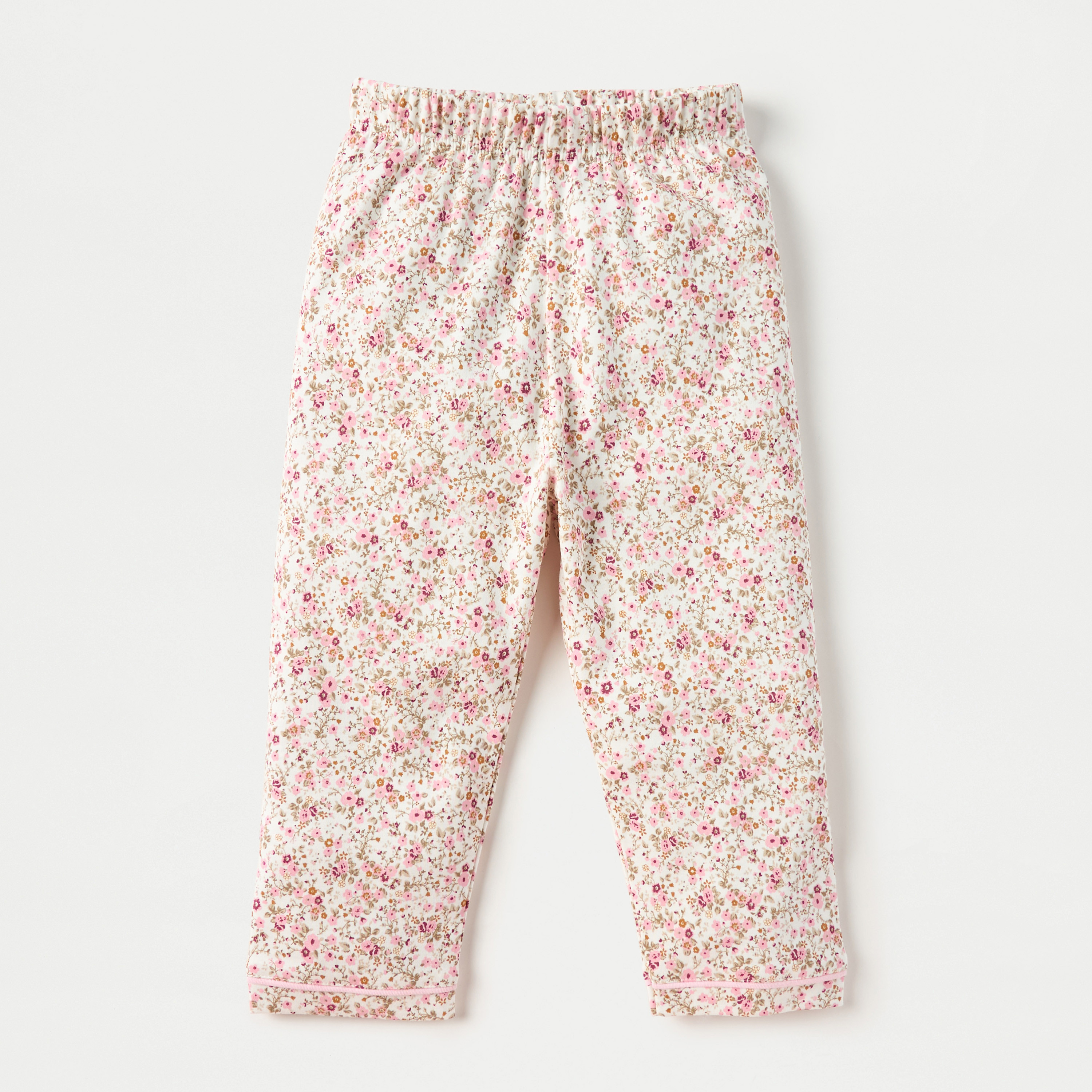 Giggles All-Over Floral Print Shirt and Pyjama Set-baby-girls-clothing-nightwear-pyjamasets-image-3