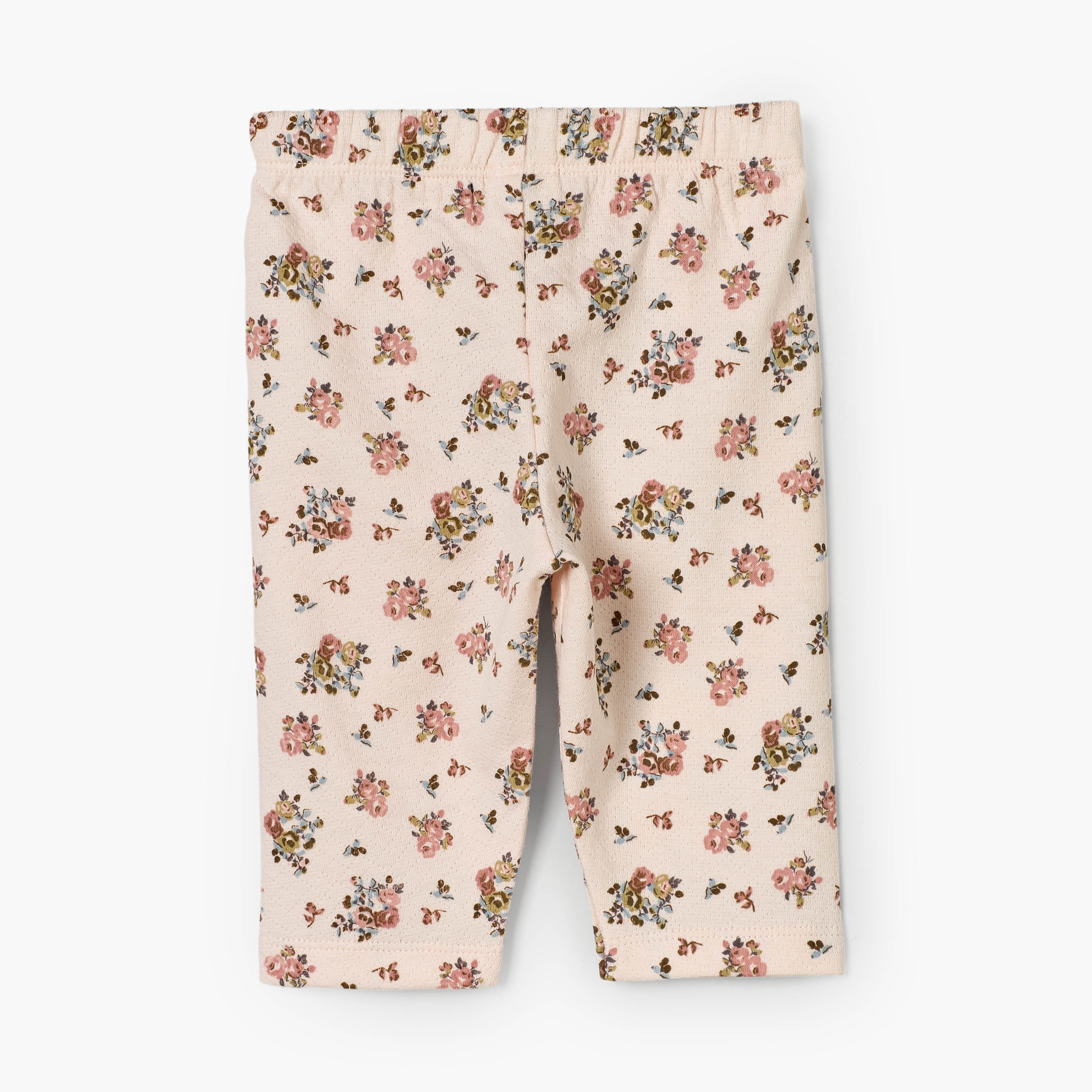 Juniors Cotton Collared Long Sleeves Pyjama Set with Floral Print-baby-girls-clothing-nightwear-pyjamasets-image-4