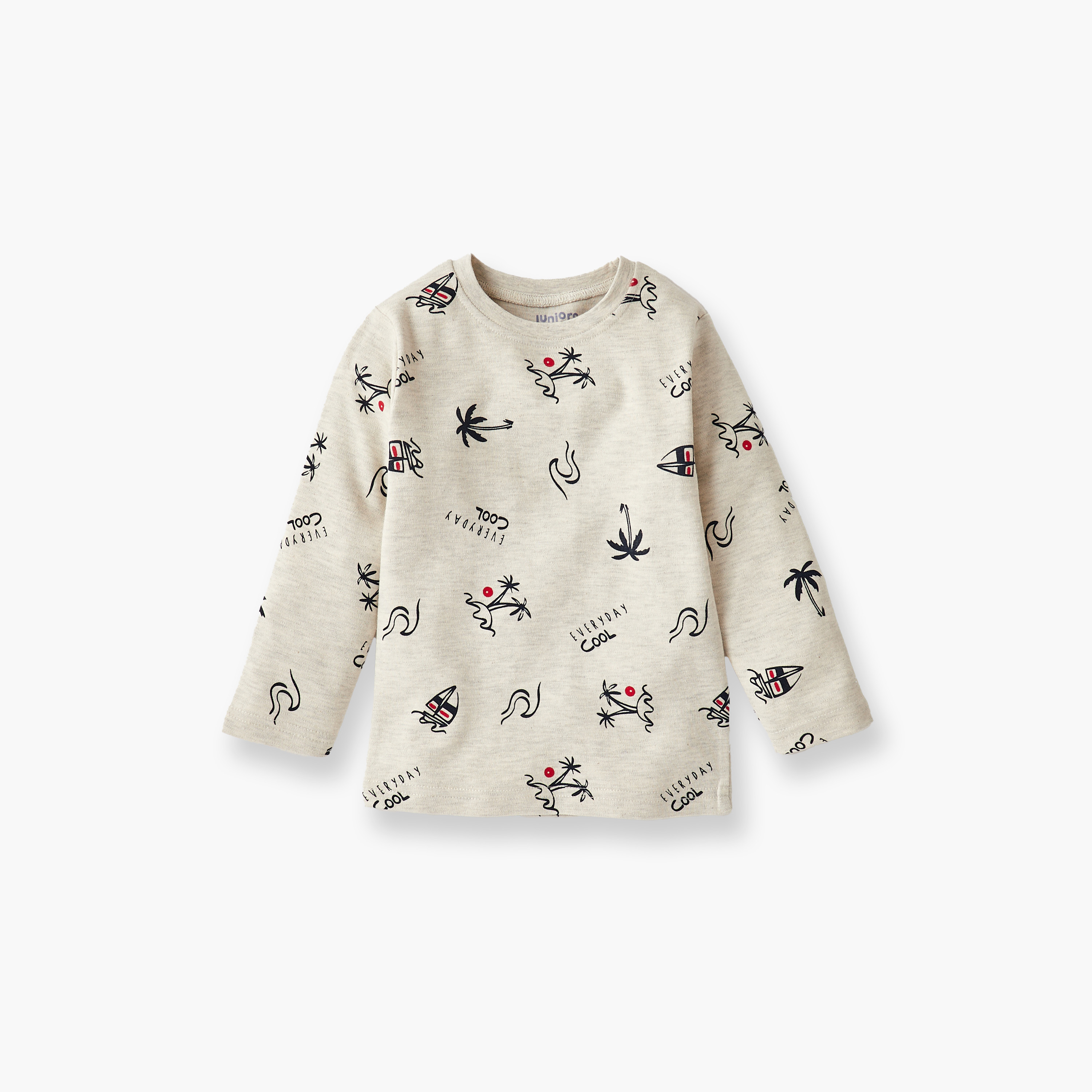 Juniors All-Over Floral Print T-shirt and Pyjama Set-baby-girls-clothing-nightwear-pyjamasets-image-3