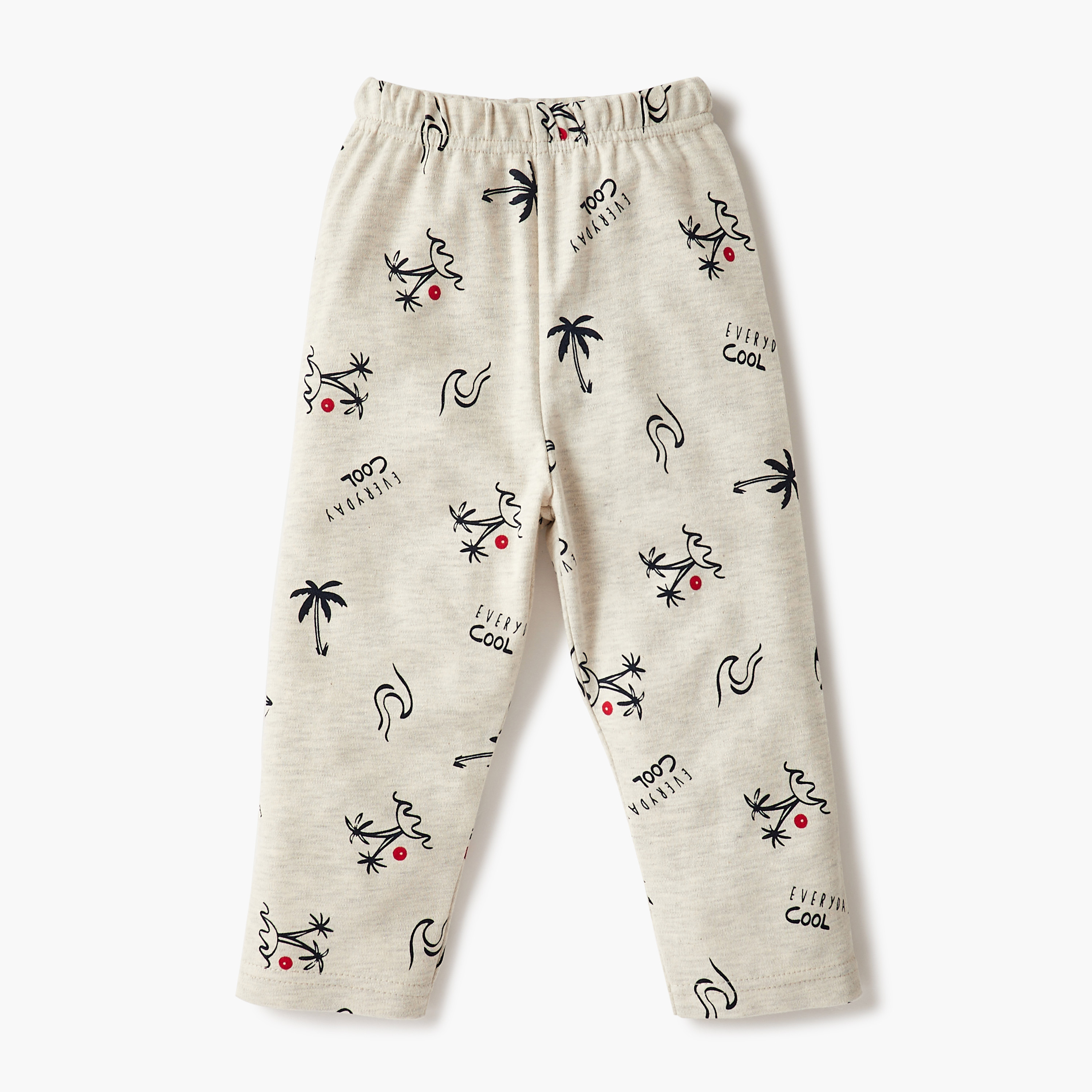 Juniors All-Over Floral Print T-shirt and Pyjama Set-baby-girls-clothing-nightwear-pyjamasets-image-4