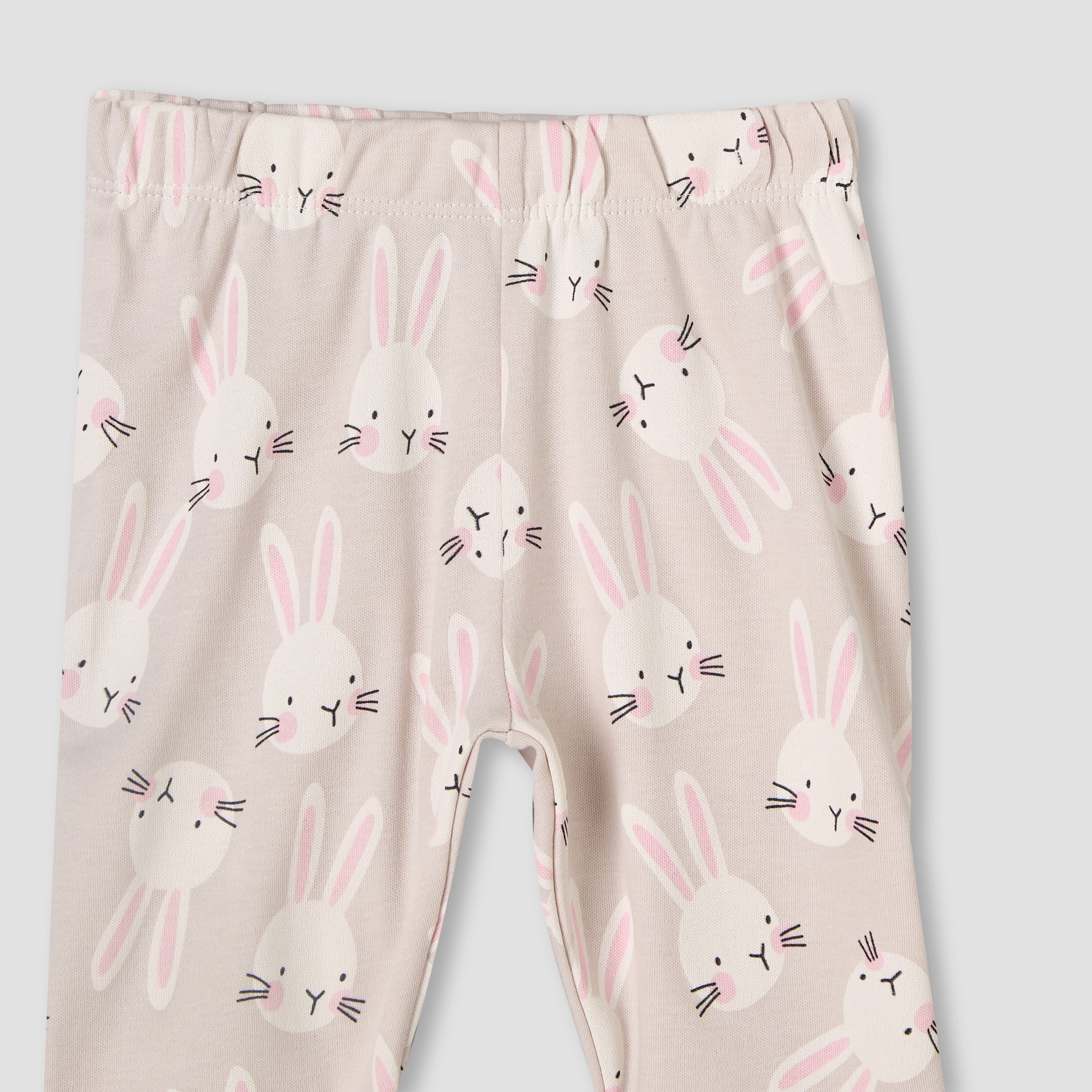 Juniors Cotton Round Neck Long Sleeve Pyjama Set with Bunny Print-baby-girls-clothing-nightwear-pyjamasets-image-7
