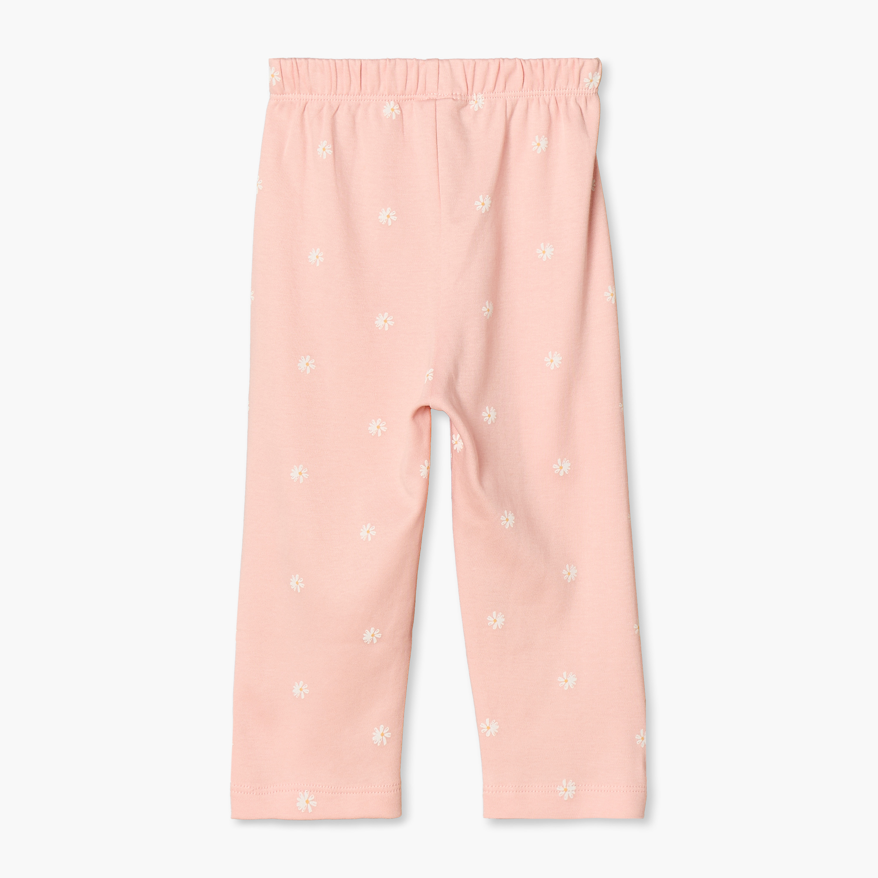 Juniors Cotton Crew Neck Long Sleeves Pyjama Set with Floral Print-baby-girls-clothing-nightwear-pyjamasets-image-5