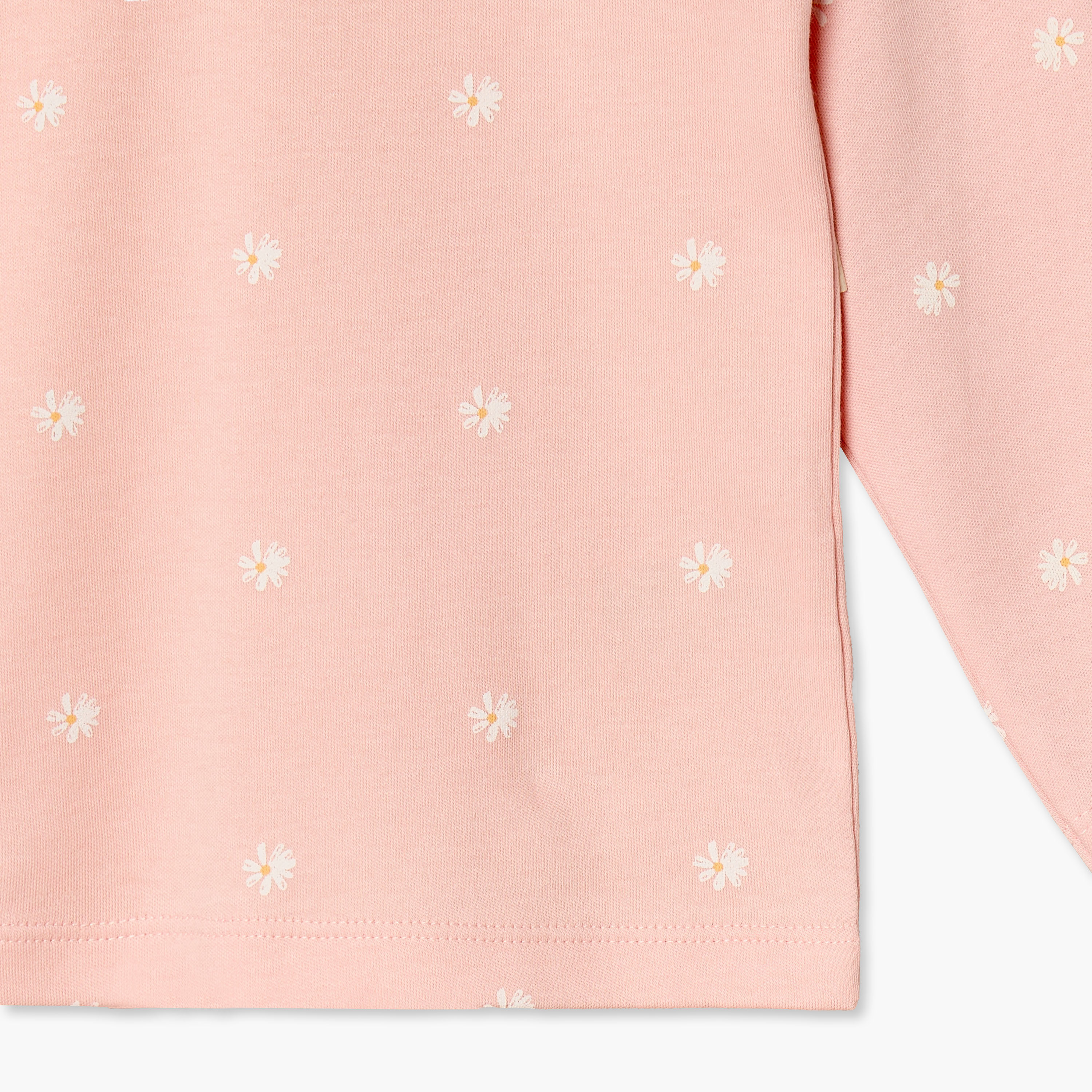 Juniors Cotton Crew Neck Long Sleeves Pyjama Set with Floral Print-baby-girls-clothing-nightwear-pyjamasets-image-7
