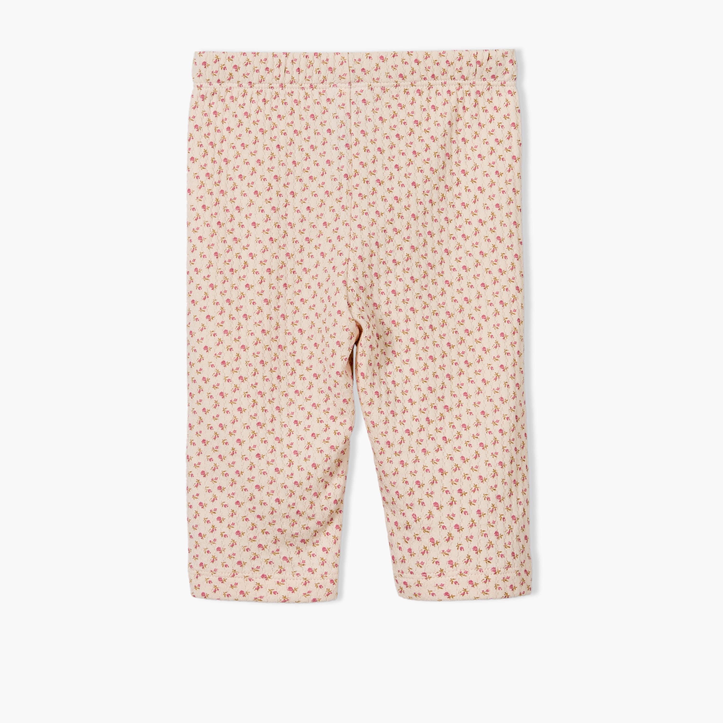 Giggles Cotton Round Long Sleeves Pyjama Set with Floral Print-baby-girls-clothing-nightwear-pyjamasets-image-6