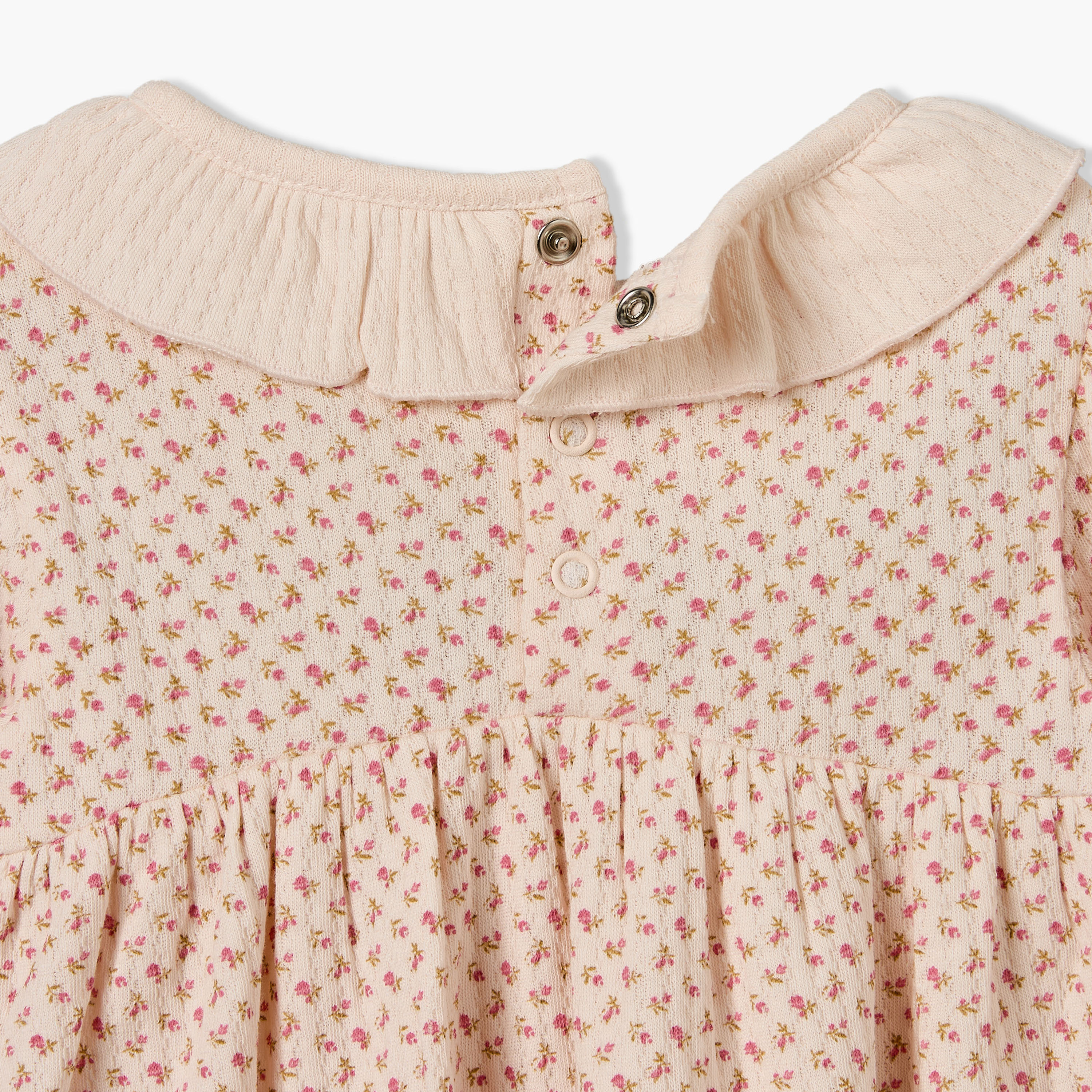 Giggles Cotton Round Long Sleeves Pyjama Set with Floral Print-baby-girls-clothing-nightwear-pyjamasets-image-9