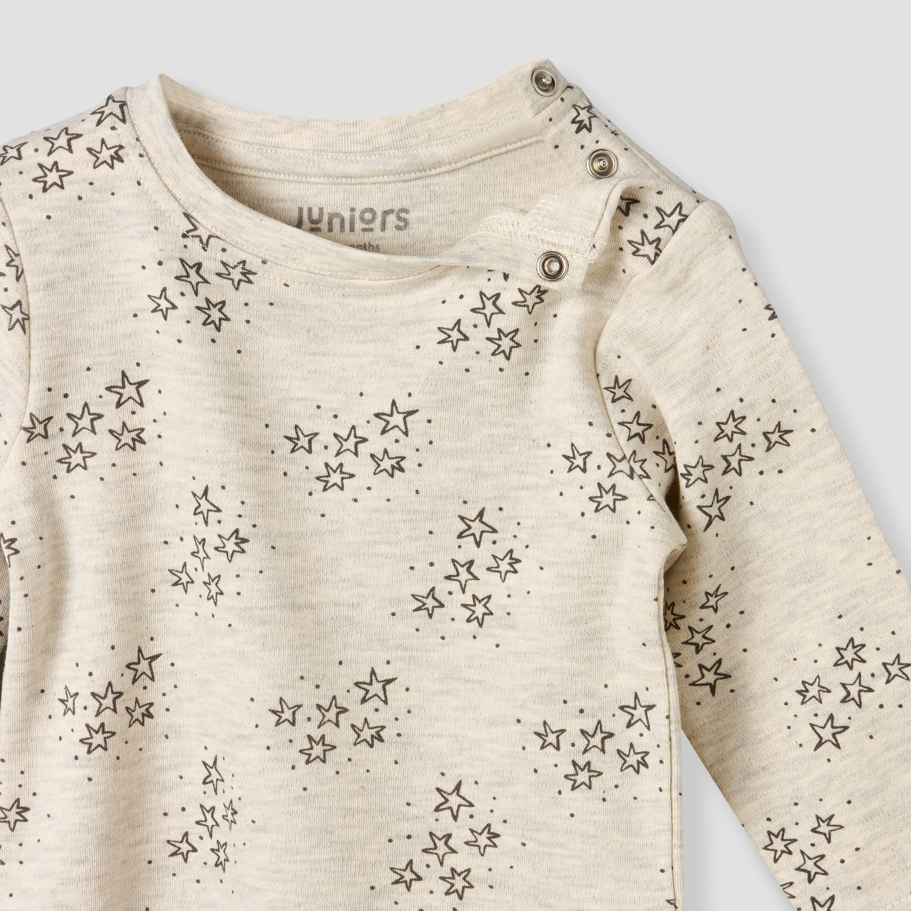 Pack of 4 Juniors Cotton Long Sleeves Pyjama Set with Star Print-baby-boys-clothing-nightwear-pyjamasets-image-10